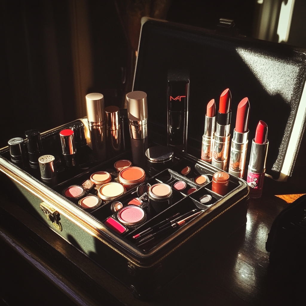 Une boîte de maquillage | Source : Midjourney