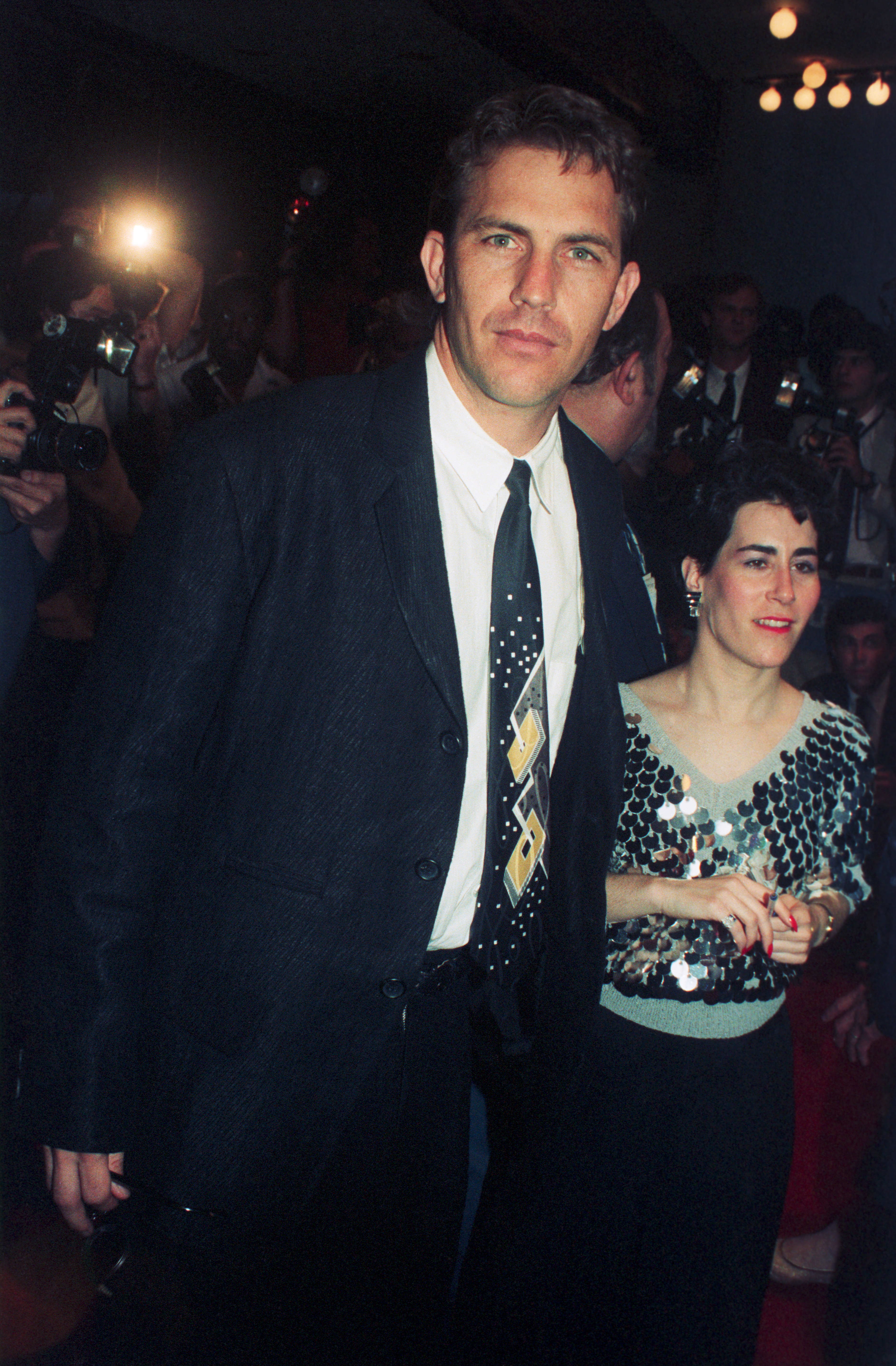 Kevin et Cindy Costner à New York vers 1980. | Source : Getty Images