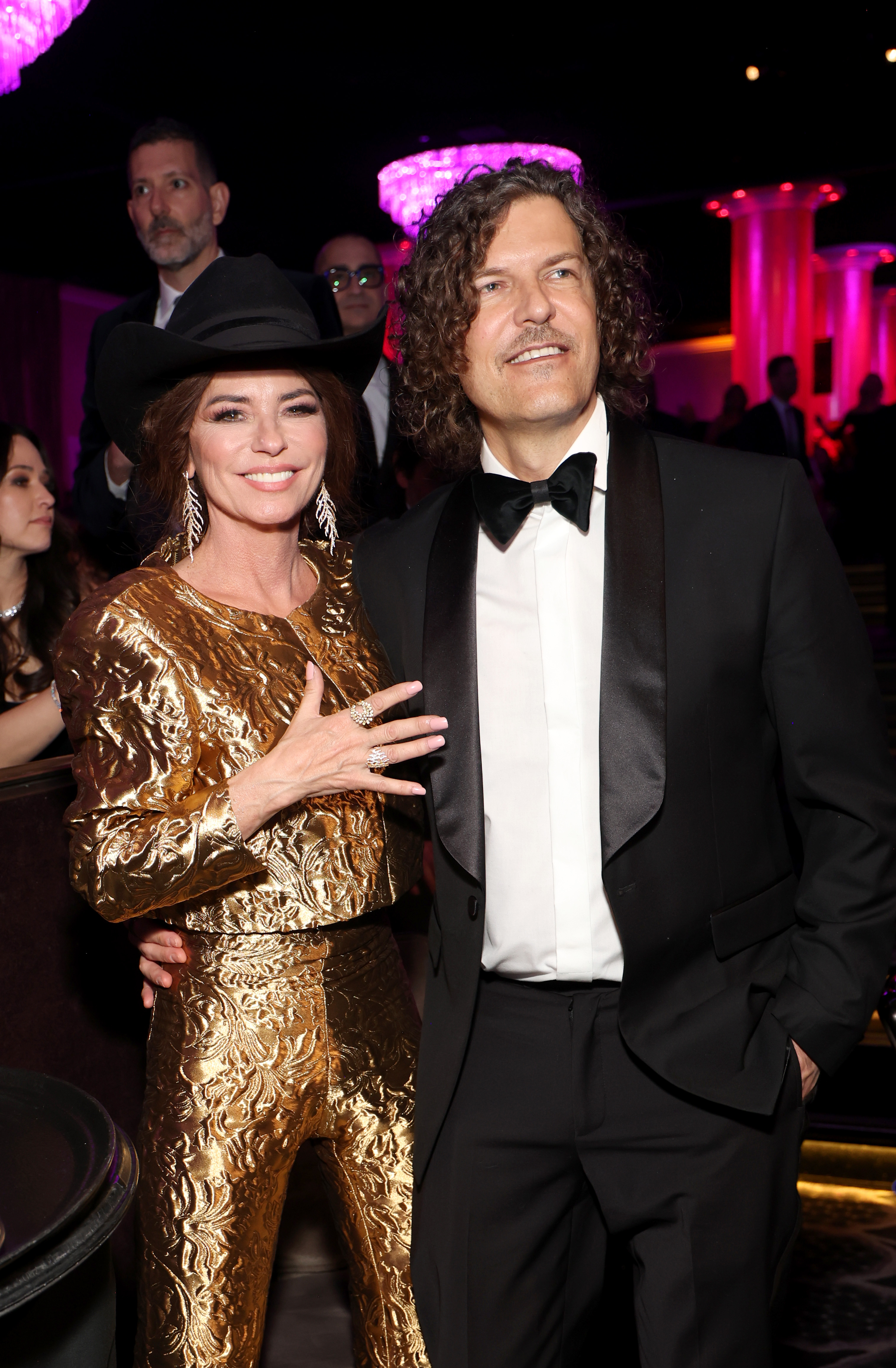 Shania Twain et Frédéric Thiébaud assistent au gala pré-Grammy &amp; Grammy Salute au Beverly Hilton le 3 février 2024 à Los Angeles, en Californie. | Source : Getty Images