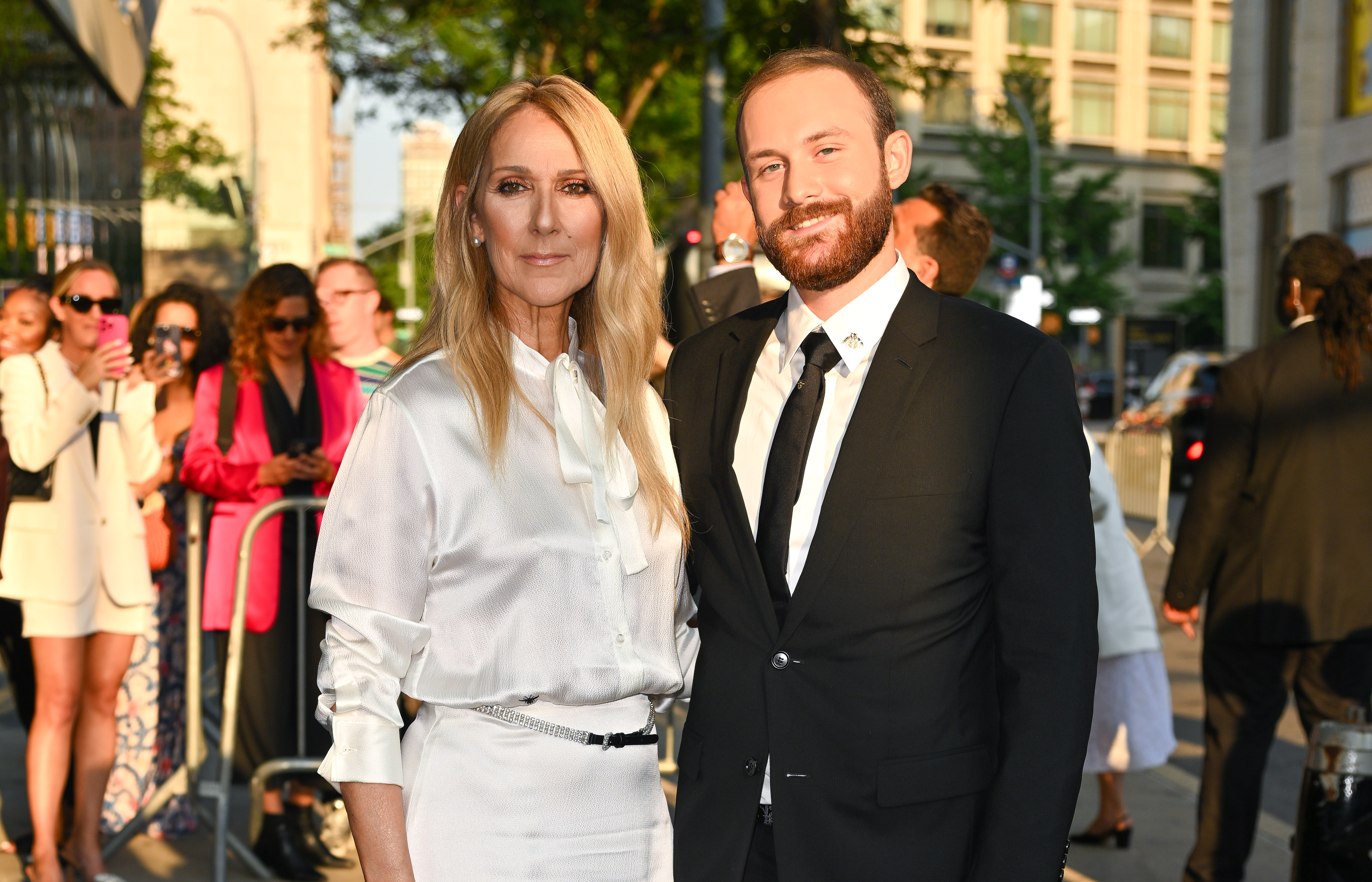 Céline Dion et Rene-Charles Angélil ont été vus pendant l'événement "I Am : Celine Dion" à New York le 17 juin 2024. | Source : Getty Images