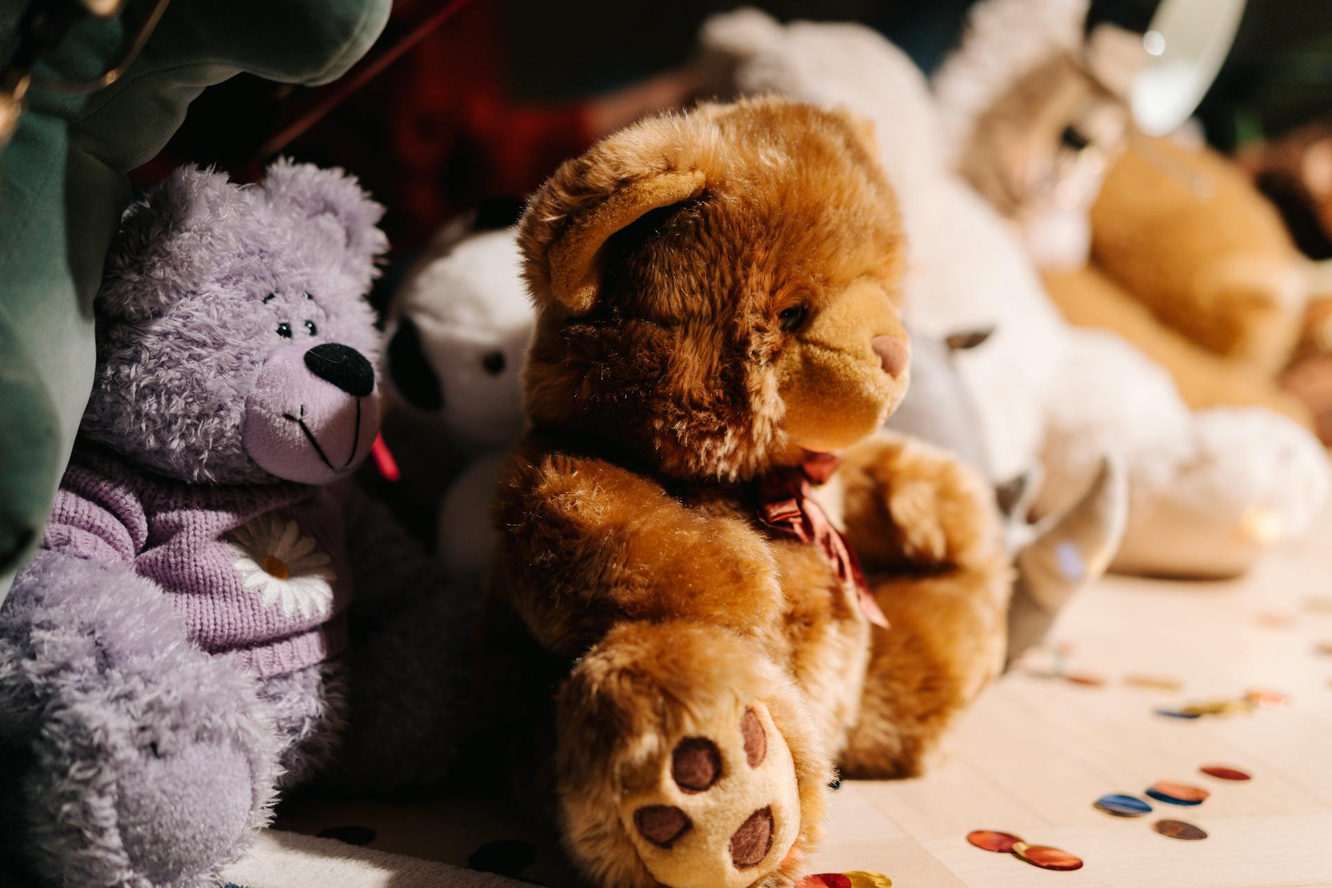 Gros plan sur des jouets en peluche | Source : Pexels