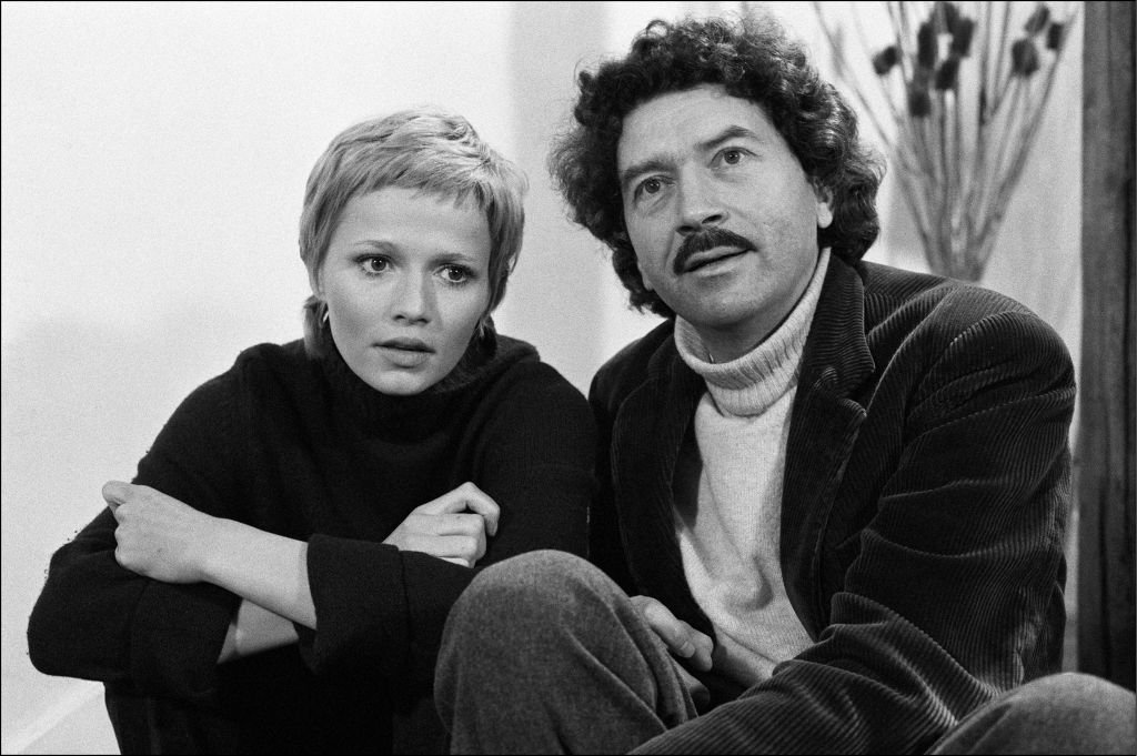 Catherine Jourdain et Alain Robbe-Grillet | photo : Getty images