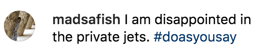 Les fans critiquent Prince Harry et Meghan Markle pour avoir utilisé un jet privé | Instagram.com/massafish