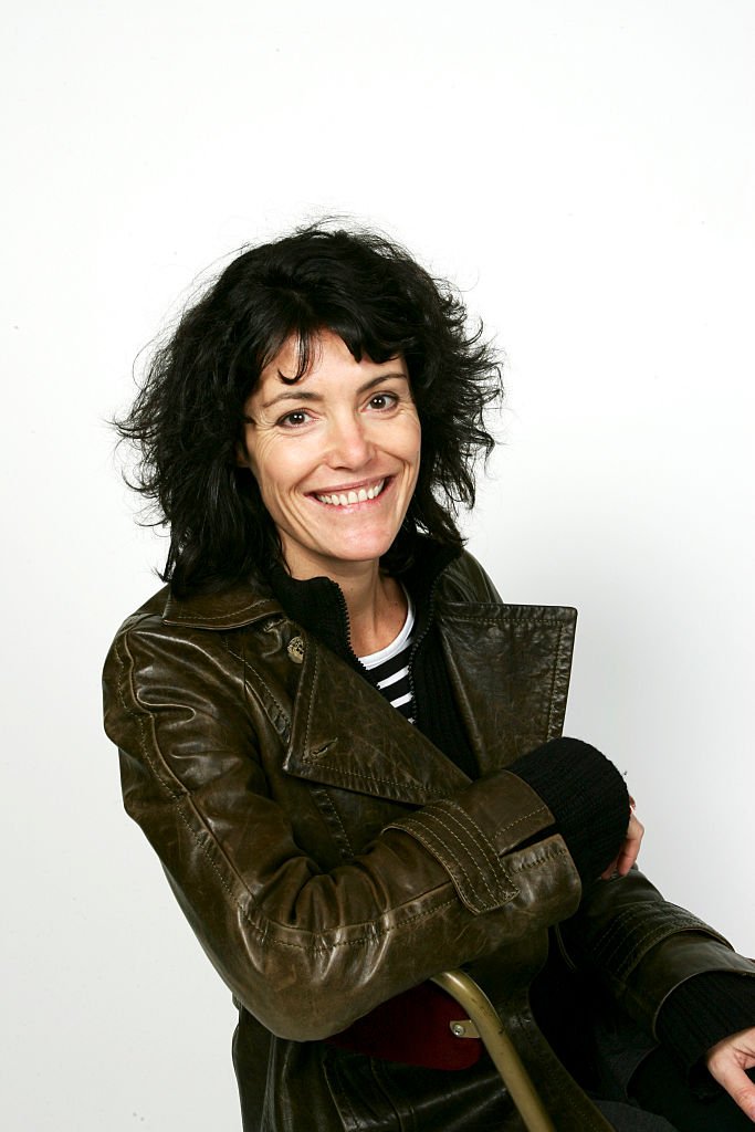 Caroline Tresca en studio aux 2004 Producteurs de Télévision Français. | Photo : Getty Images