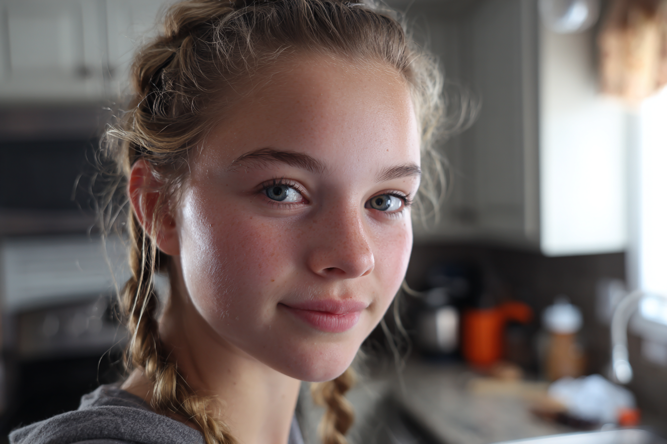 Une adolescente | Source : Midjourney