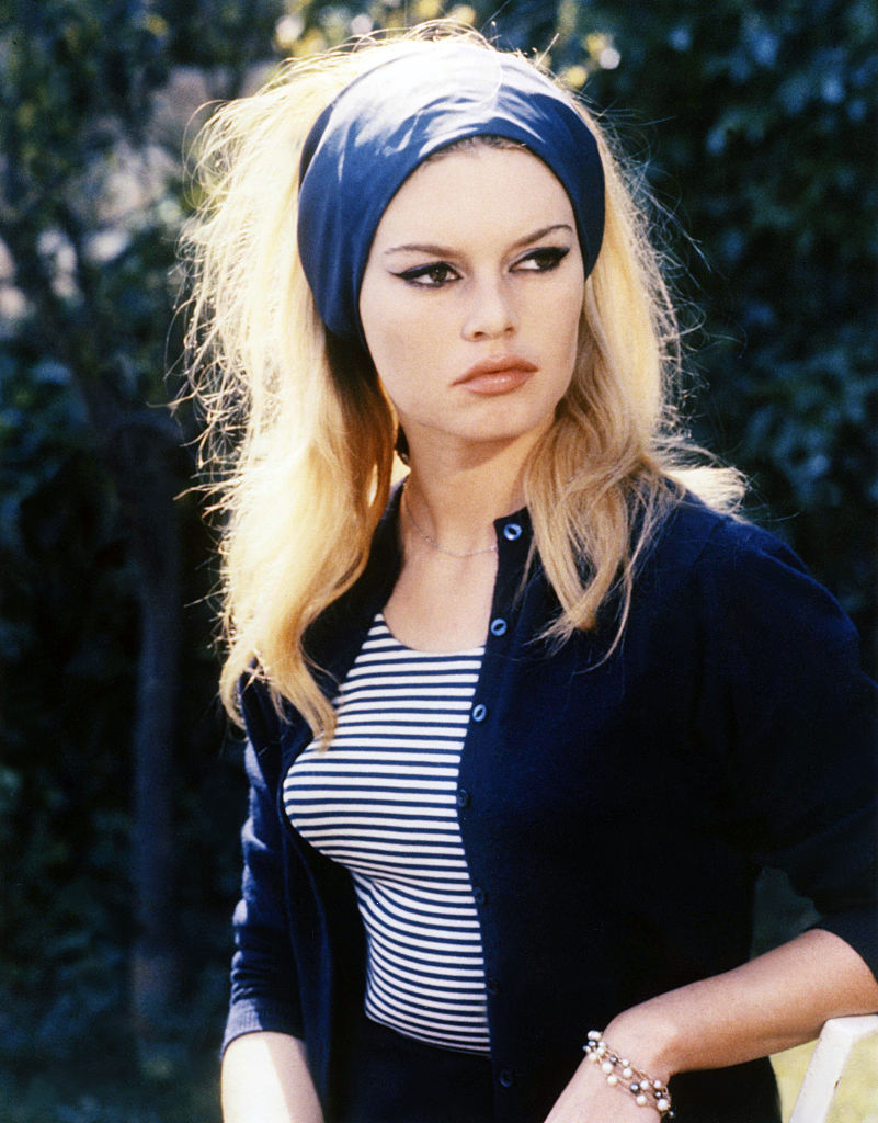 Brigitte Bardot sur le plateau de Le Mepris | Source : Getty Images