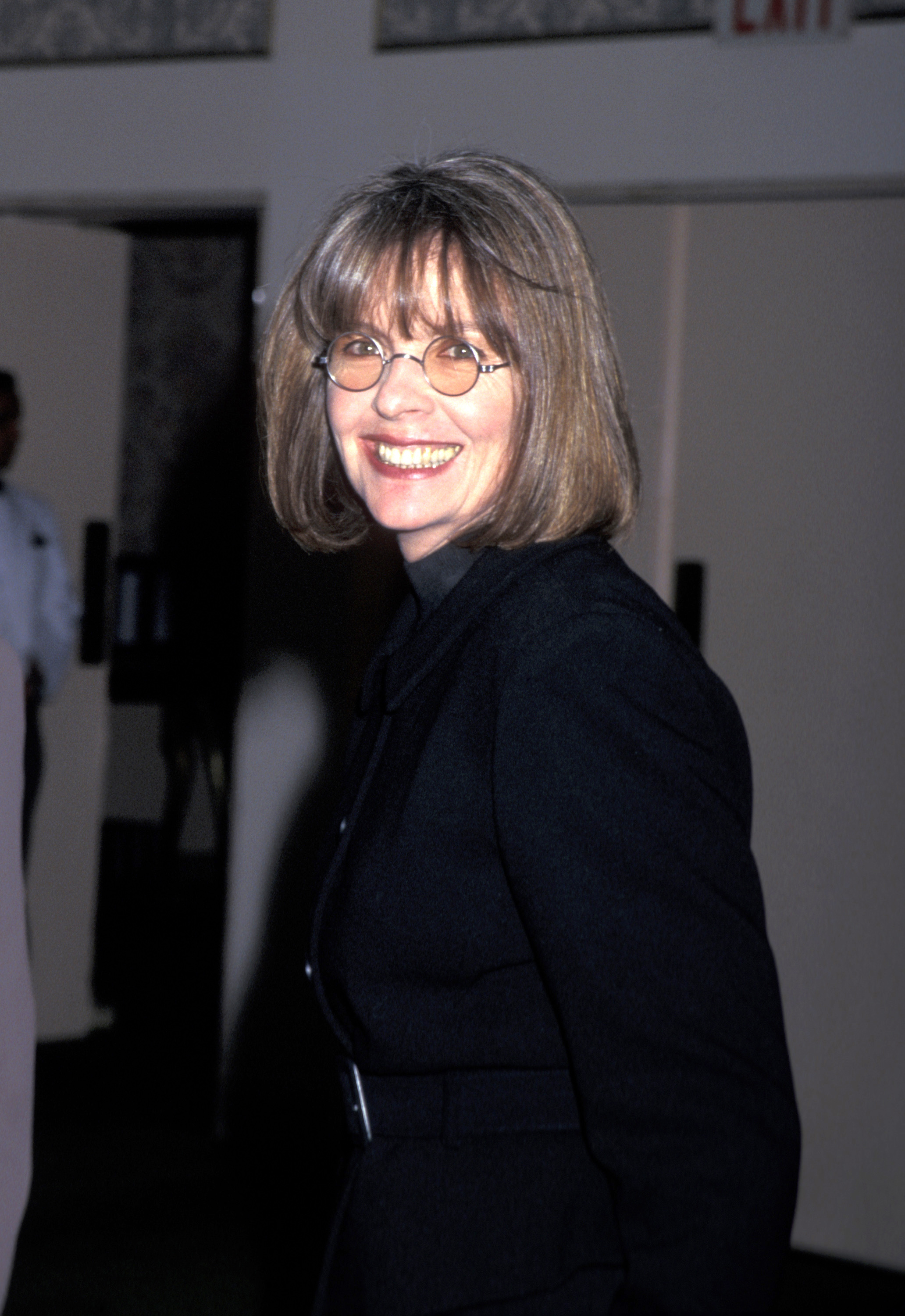 Diane Keaton le 14 décembre 1995, à New York. | Source : Getty Images