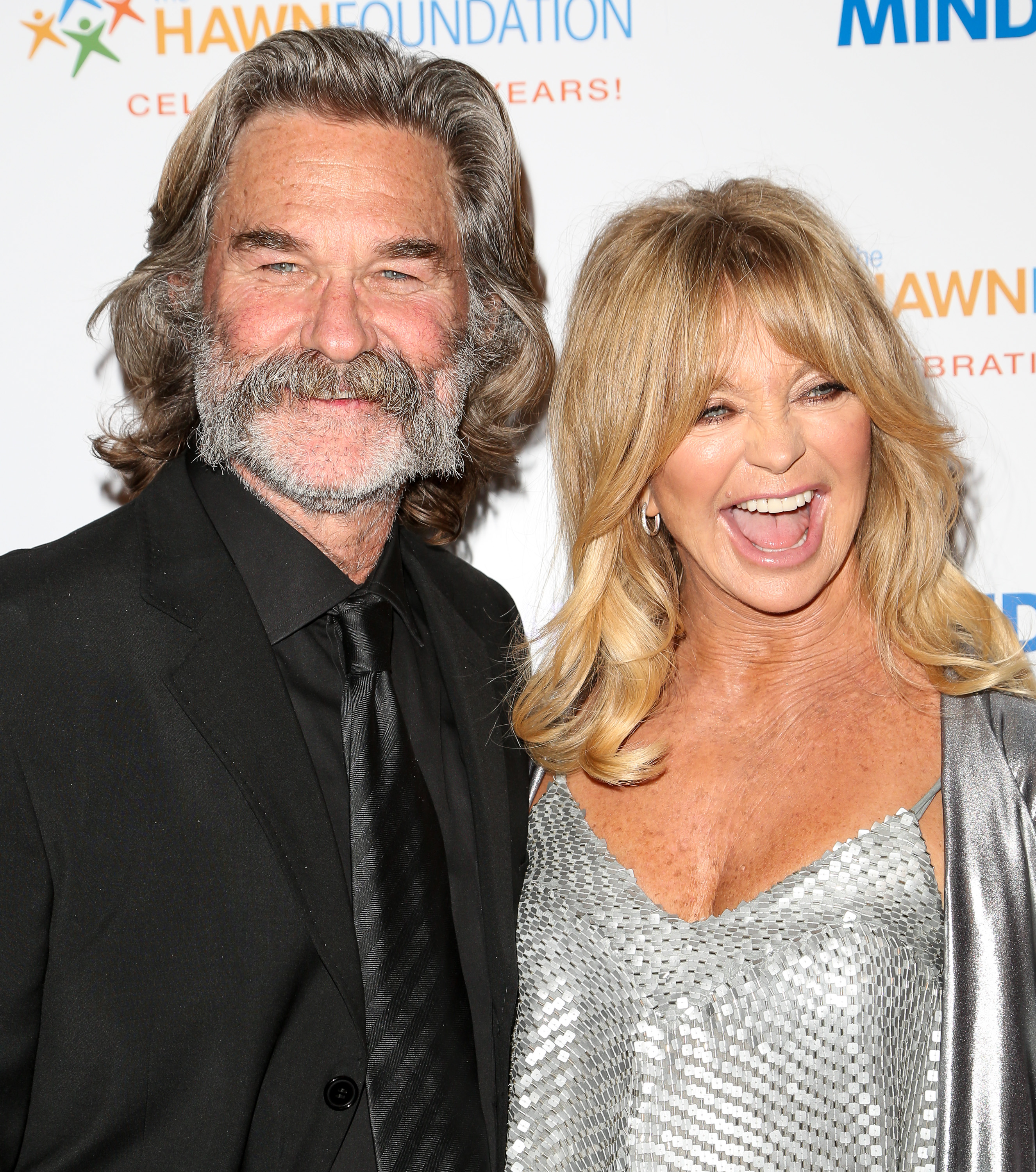 Kurt Russell et Goldie Hawn assistent au premier événement de Goldie 'Love In For Kids' à Beverly Hills, Californie, le 21 novembre 2014 | Source : Getty Images