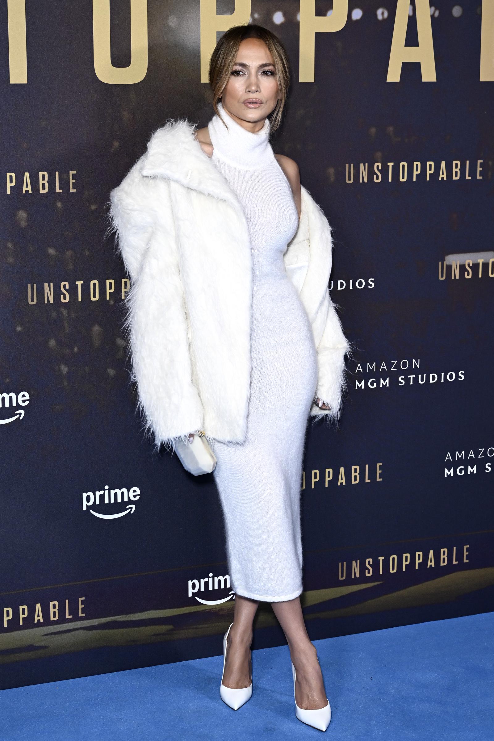 Jennifer Lopez à la projection spéciale britannique de "Unstoppable" au Cineworld Leicester Square | Source : Getty Images