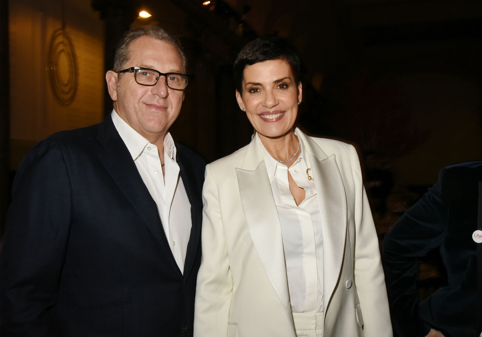 Cristina Cordula et son mari Frédéric Cassin | Photo : Getty Images.