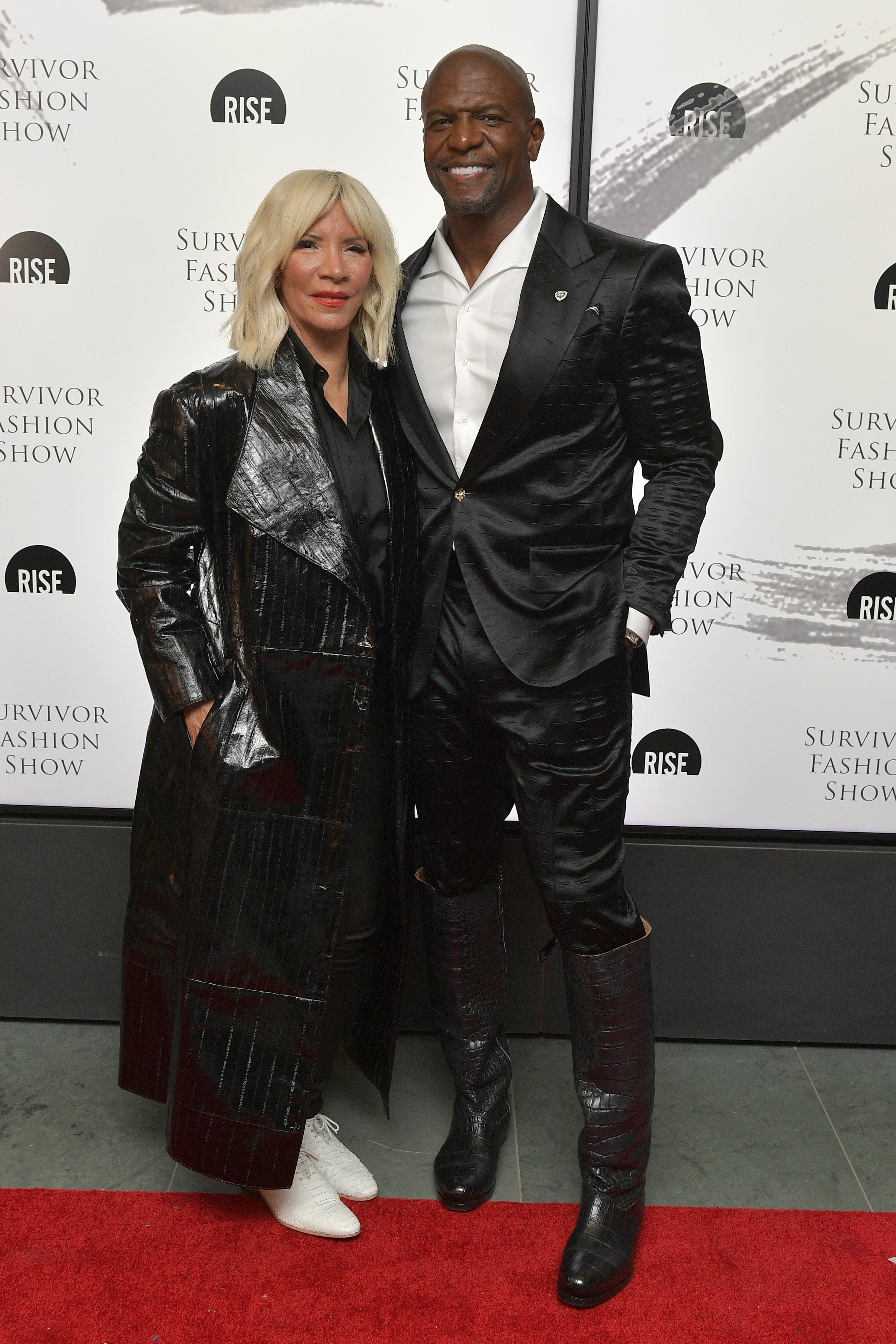 Rebecca King-Crews et Terry Crews assistent au défilé de mode Survivor de Rise lors de la NYFW : The Shows au Museum of Modern Art le 10 septembre 2021, à New York. | Source : Getty Images