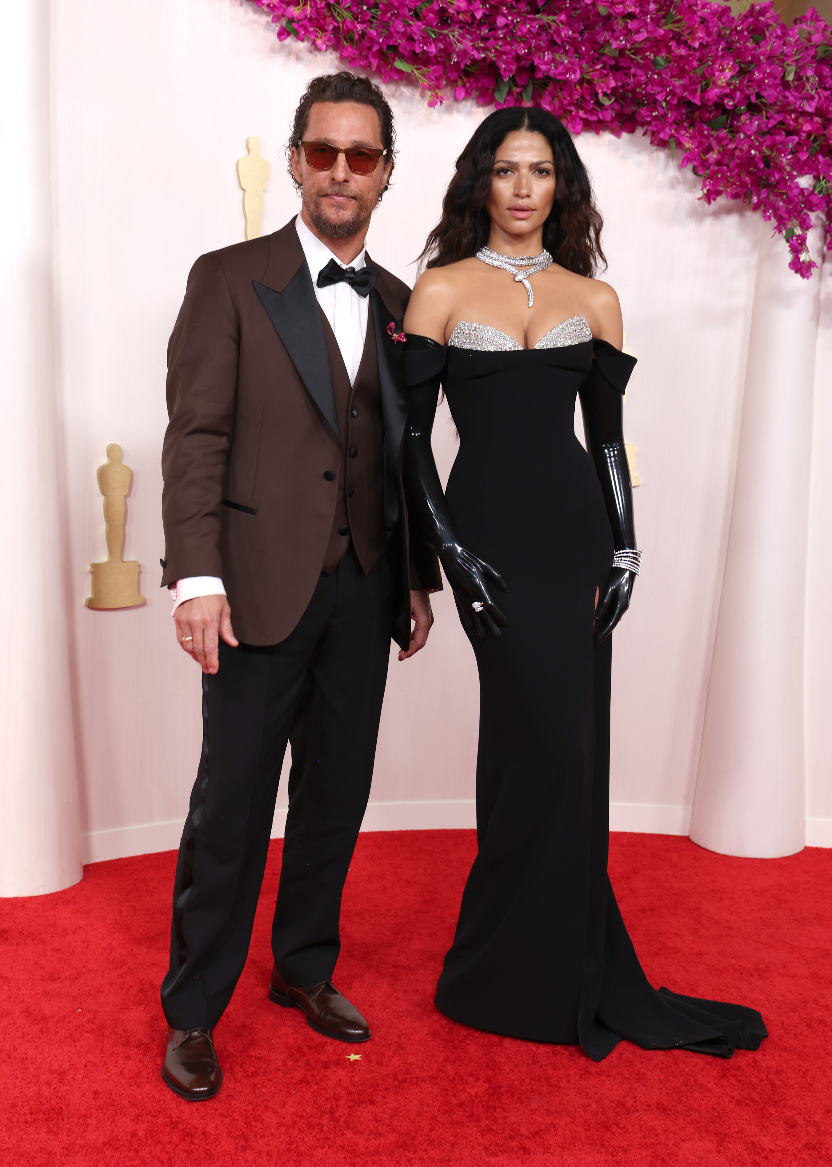 Matthew McConaughey et Camila Alves lors de la 96e cérémonie annuelle des Oscars, le 10 mars 2024, à Hollywood, en Californie | Source : Getty Images