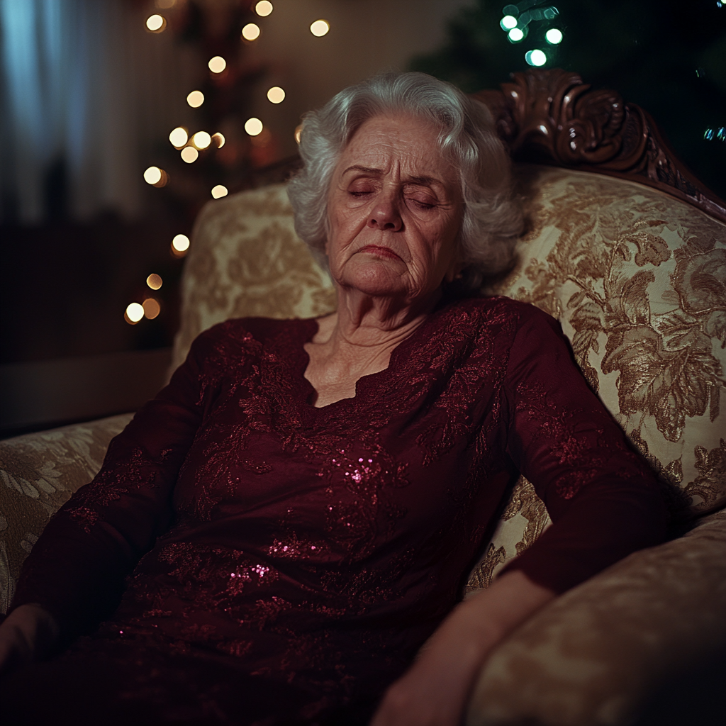 Une femme âgée fatiguée | Source : Midjourney