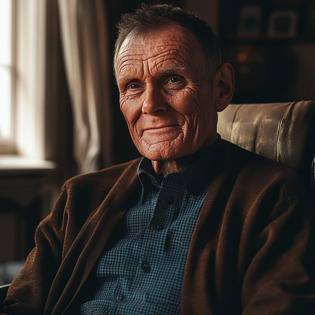 Un homme plus âgé au sourire chaleureux | Source : Midjourney