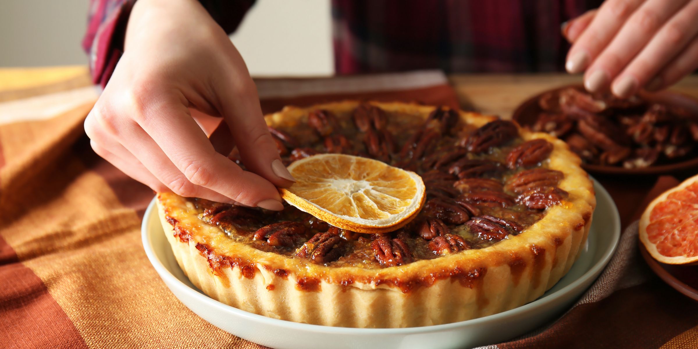 Une tarte aux noix de pécan | Source : Shutterstock