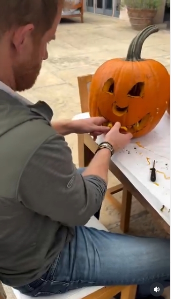 Le prince Harry dans un post daté du 26 octobre 2025. | Source : Instagram/meghan