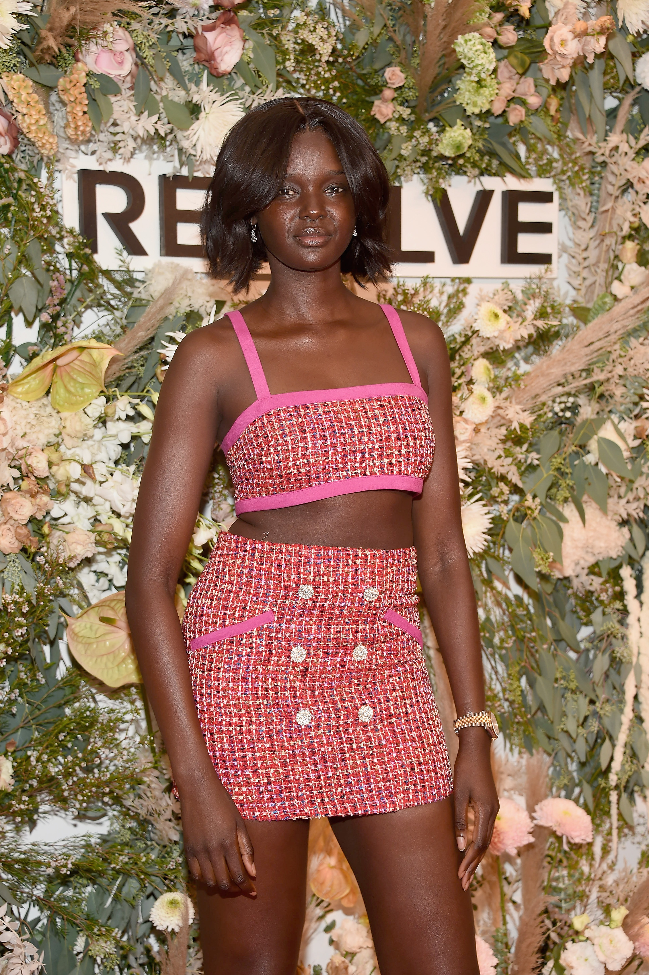 Duckie Thot à la galerie inaugurale Revolve le 9 septembre 2021, à New York | Source : Getty Images