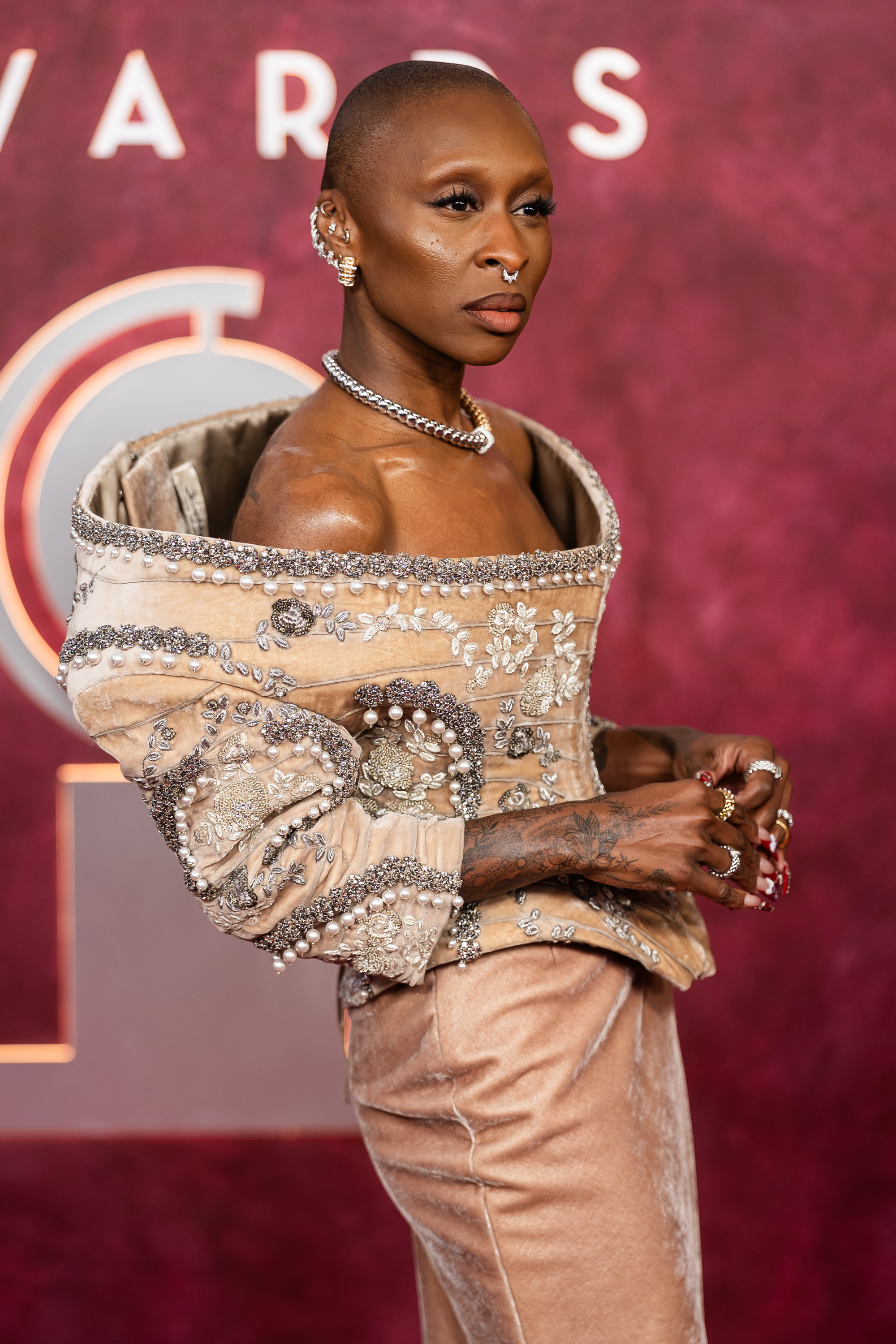 Cynthia Erivo pose sur le tapis rouge de la 78e cérémonie annuelle des Tony Awards, le 8 juin 2025, à New York. | Source : Getty Images