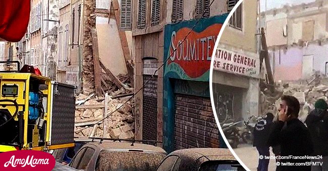 ALERTE INFO: Deux immeubles résidentiels s'effondrent dans le centre de Marseille