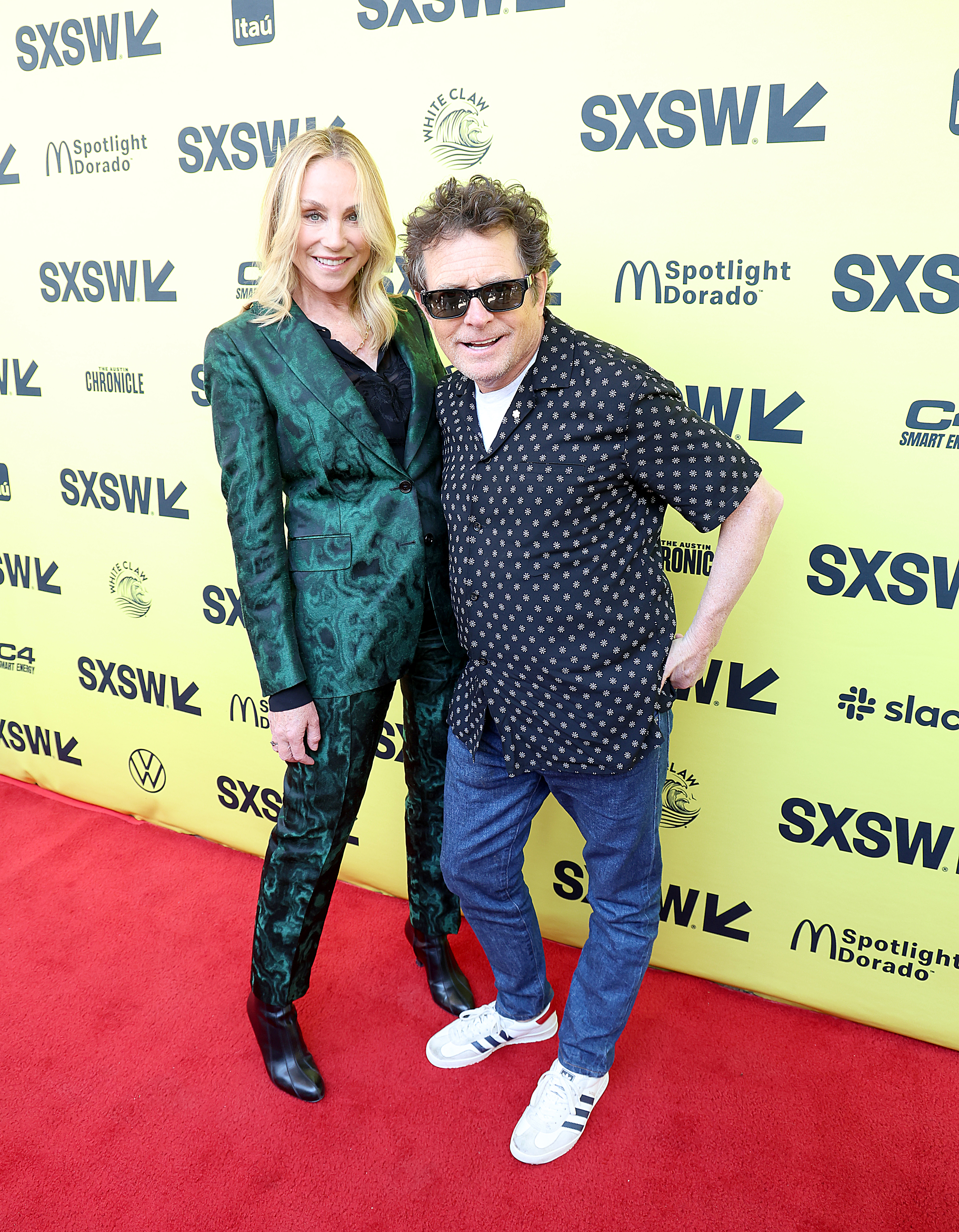 Tracy Pollan et Michael J. Fox à la conférence et au festival SXSW 2023 à Austin. | Source : Getty Images