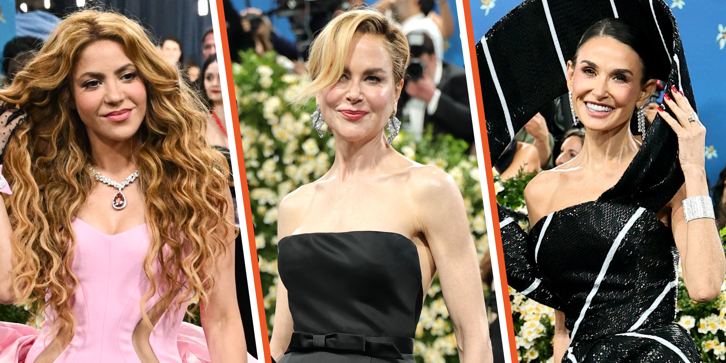 Shakira | Nicole Kidman | Demi Moore | Source : Getty Images