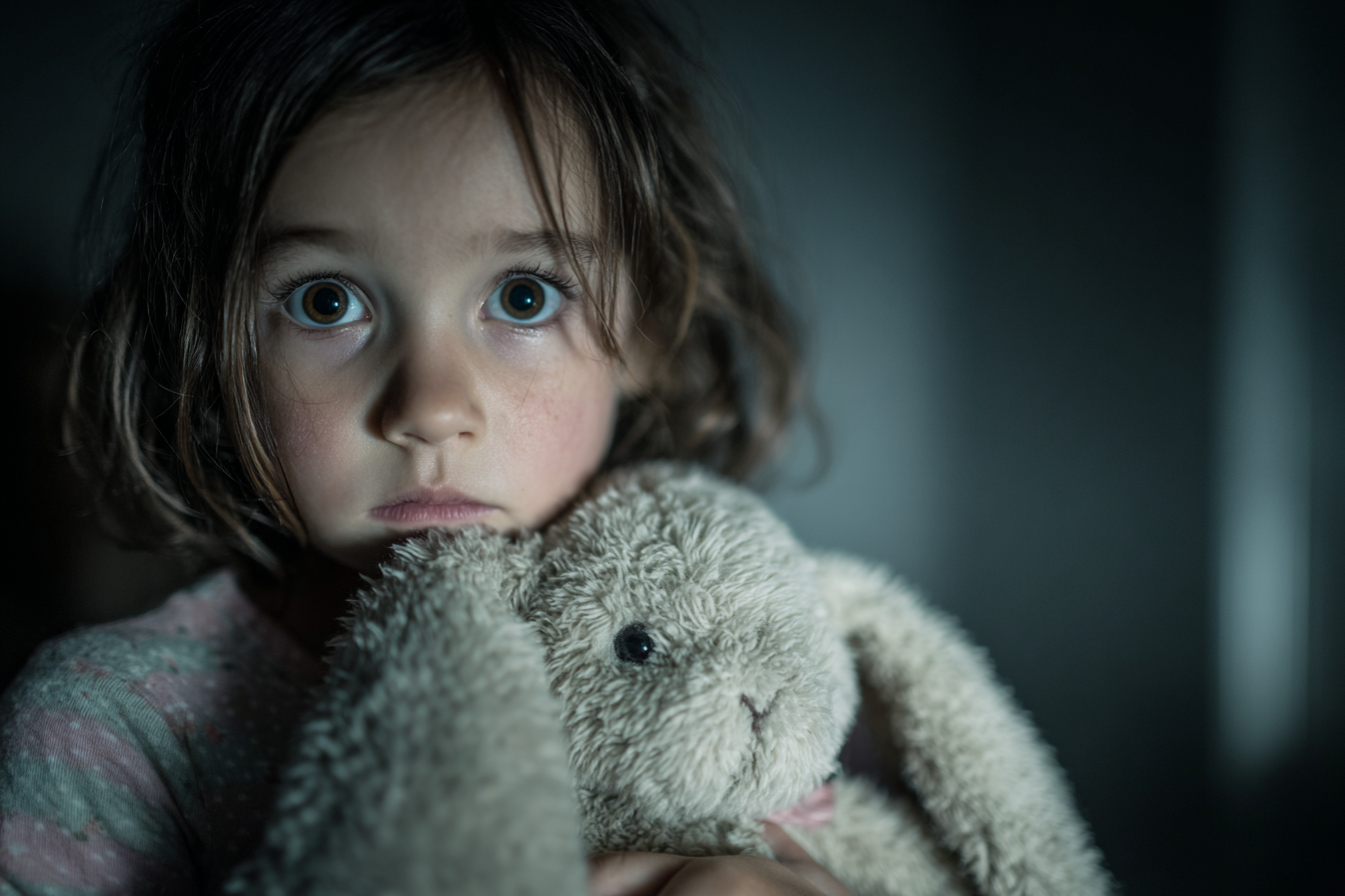 Un enfant effrayé | Source : Midjourney