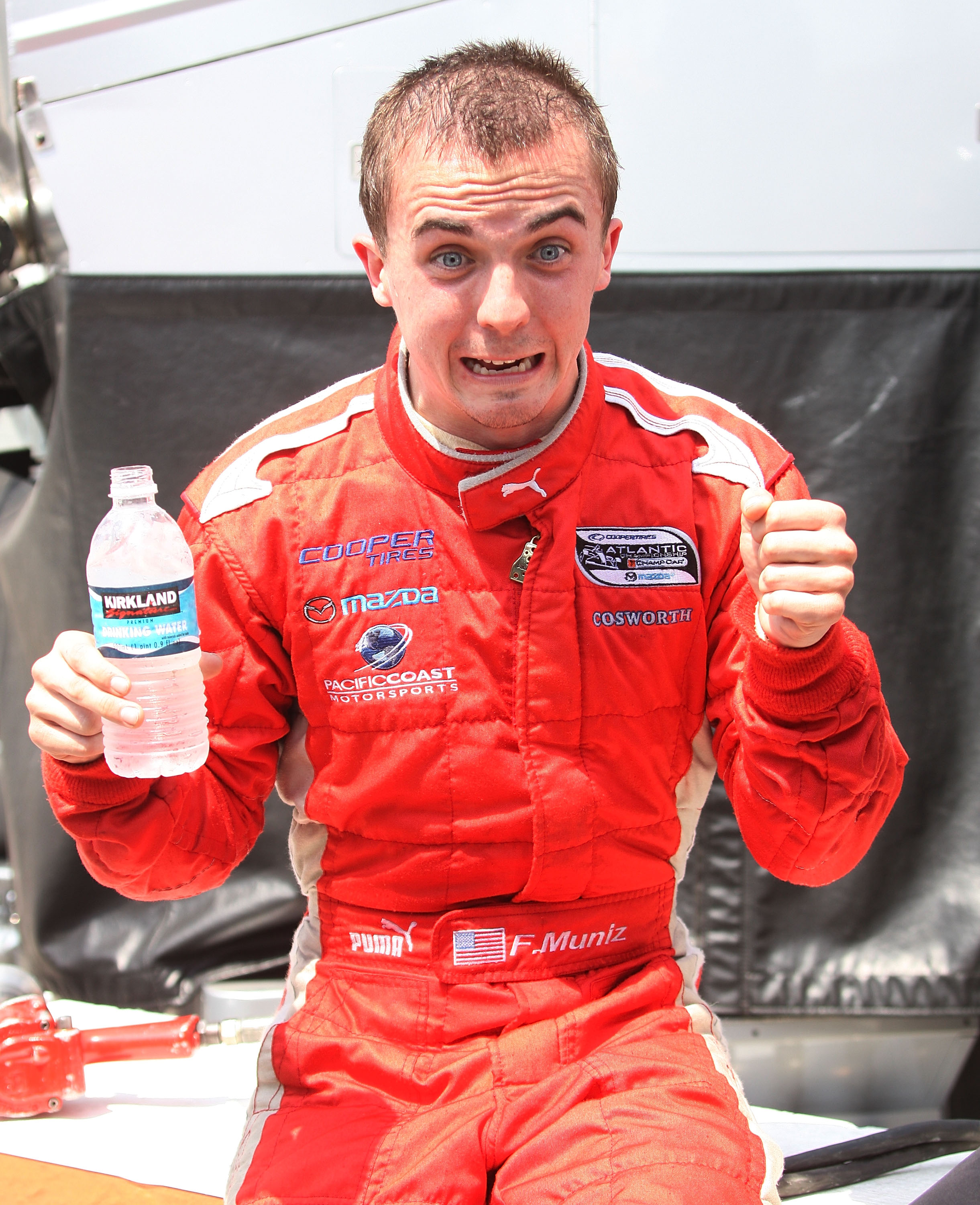 Frankie Muniz au 34e Grand Prix Toyota de Long Beach, 32e course annuelle des professionnels et des célébrités, le 20 avril 2008, en Californie. | Source : Getty Images