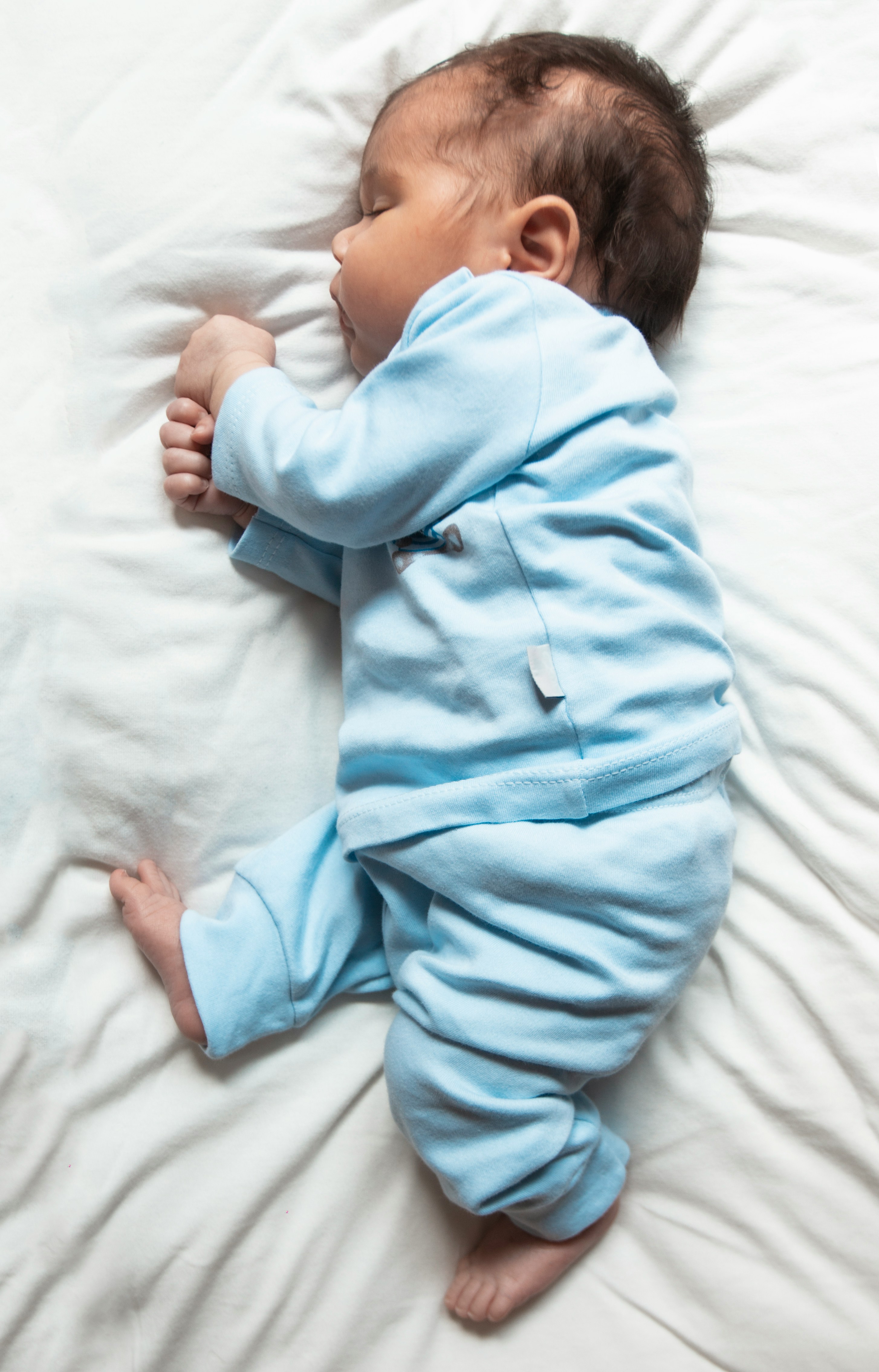 Un bébé qui dort | Source : Unplash