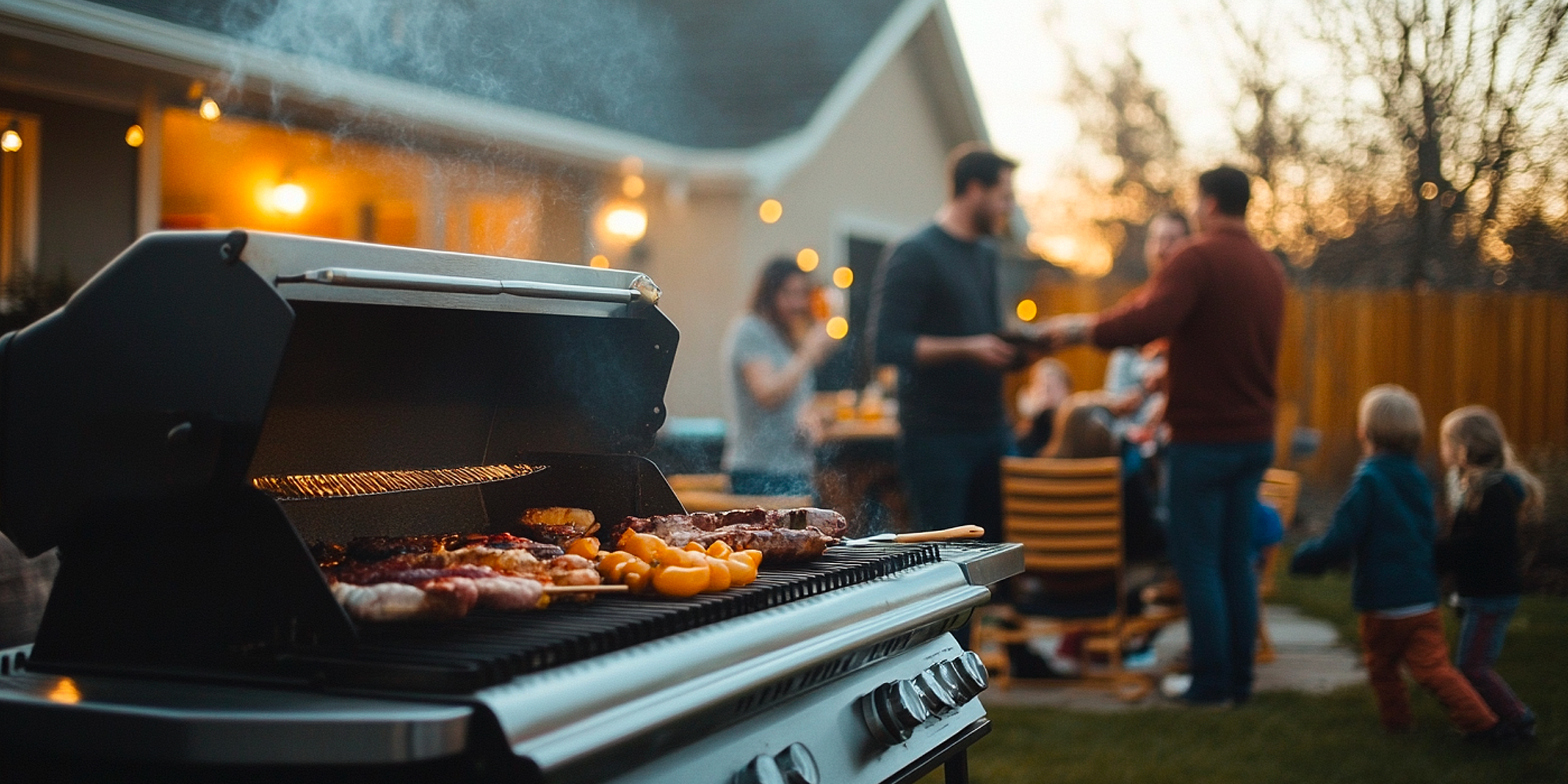 Un barbecue dans l'arrière-cour | Source : Amomama