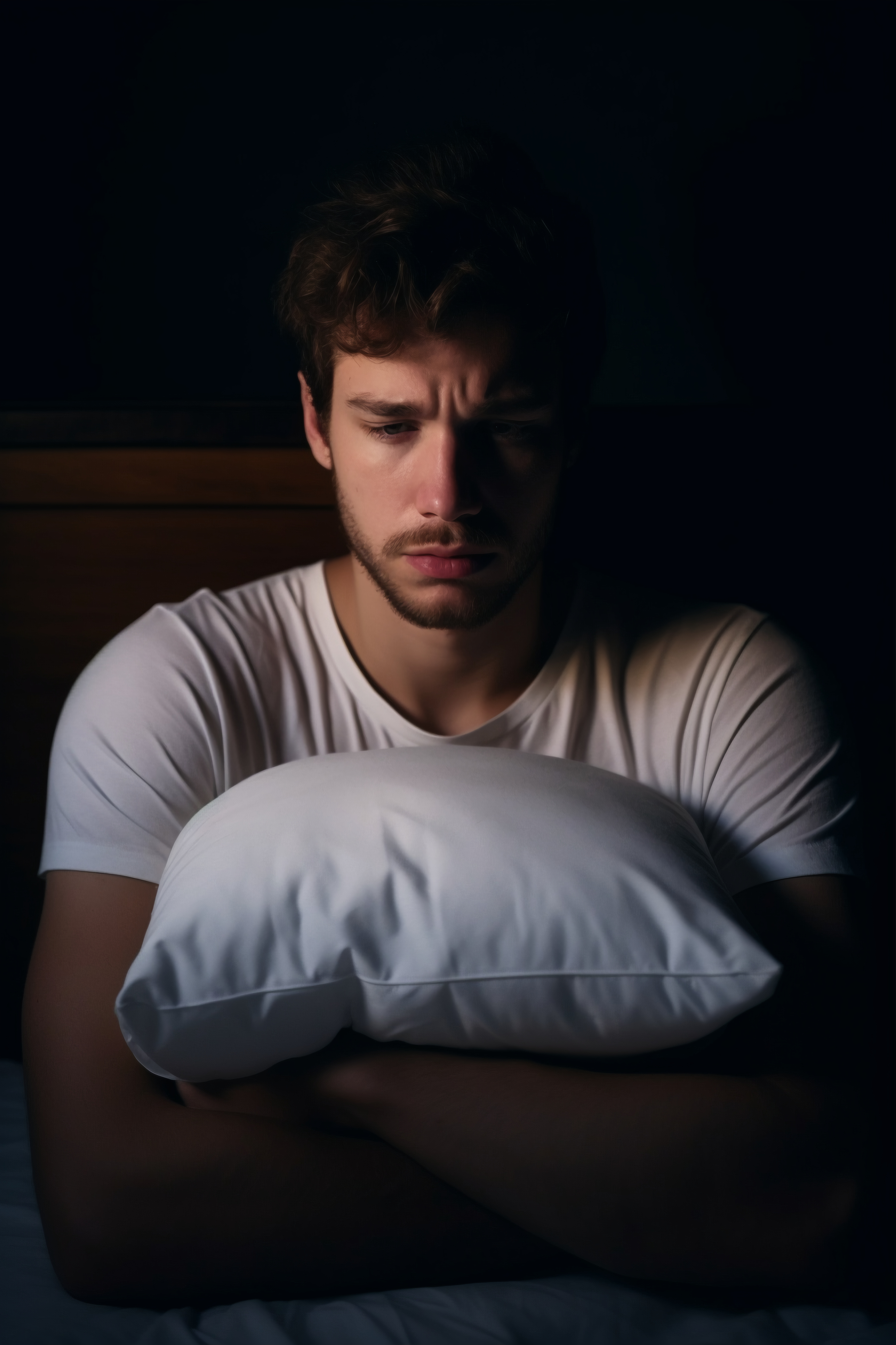 Un homme sans sommeil | Source : Freepik