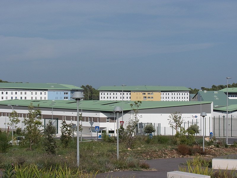 Centre pénitentiaire de Draguignan. Photo prise le 24 août 2018. | Wikimedia Commons