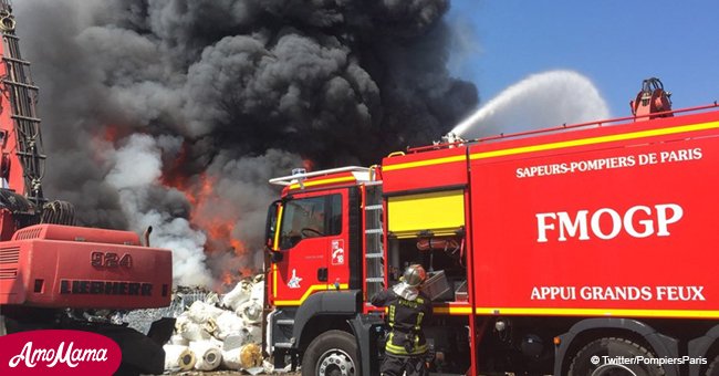 (Vidéo) Énorme incendie dans une usine de traitement des déchets à Athis-Mons: un avertissement important pour les gens