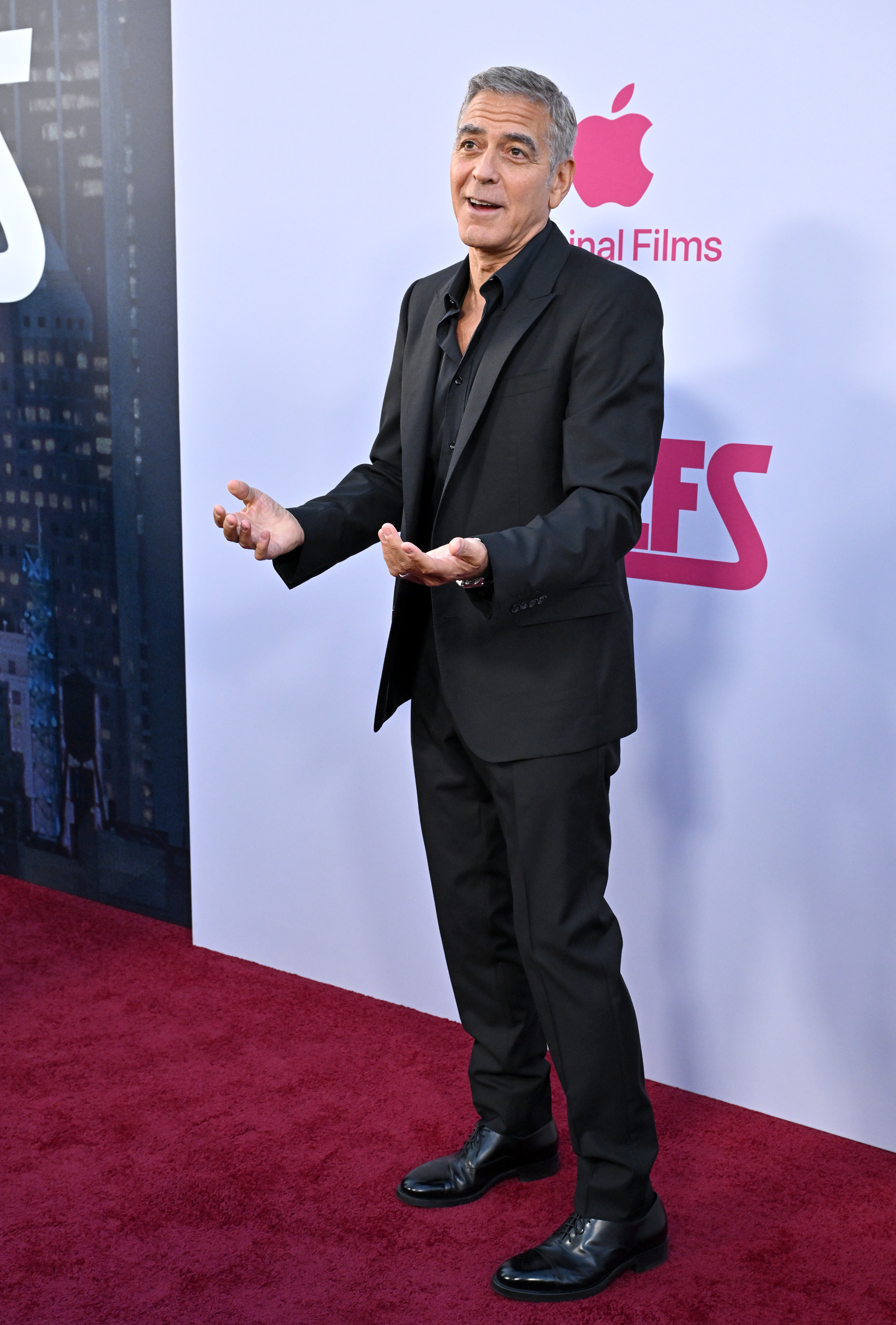 George Clooney lors de la première à Los Angeles de "Wolfs" à Hollywood, Californie, le 18 septembre 2024 | Source : Getty Images