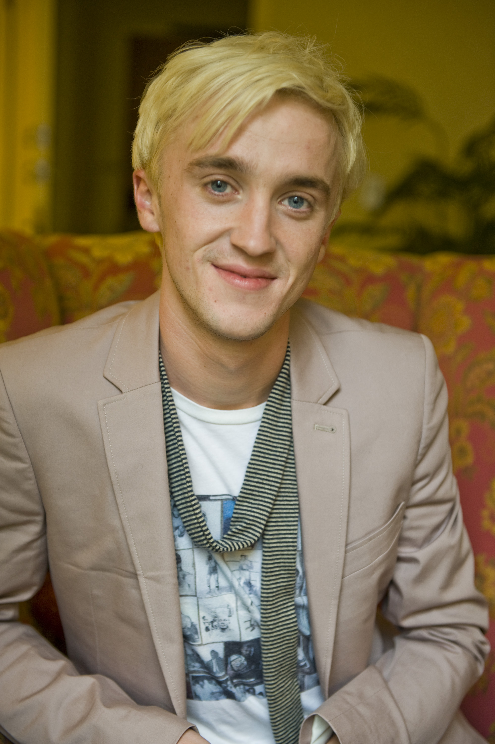 L'acteur en visite à Toronto pour promouvoir "Harry Potter et le Prince de Sang-Mêlé" le 8 juillet 2009, à Toronto, Canada. | Source : Getty Images