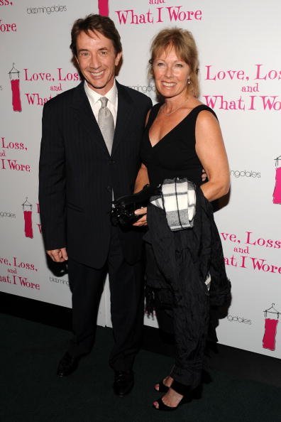 Martin Short avec sa femme Nancy Dolman le 1er octobre 2009 à New York | Photo : Getty Images