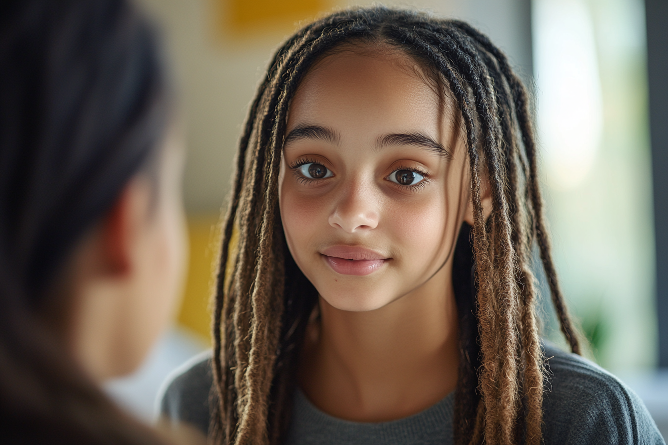 Une fille qui regarde sa mère | Source : Midjourney