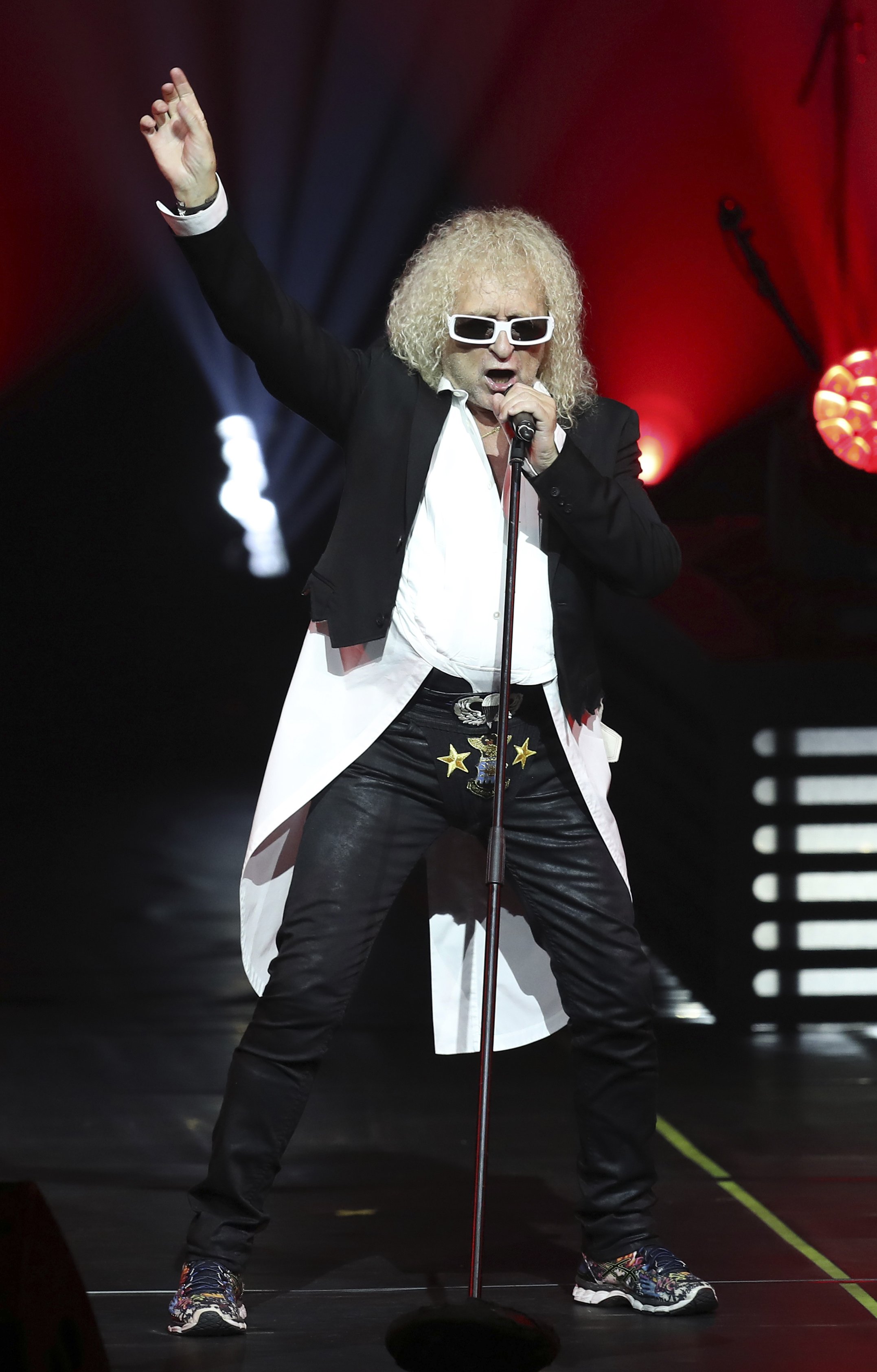 Le chanteur Michel Polnareff sur scène.| Photo : Getty Images