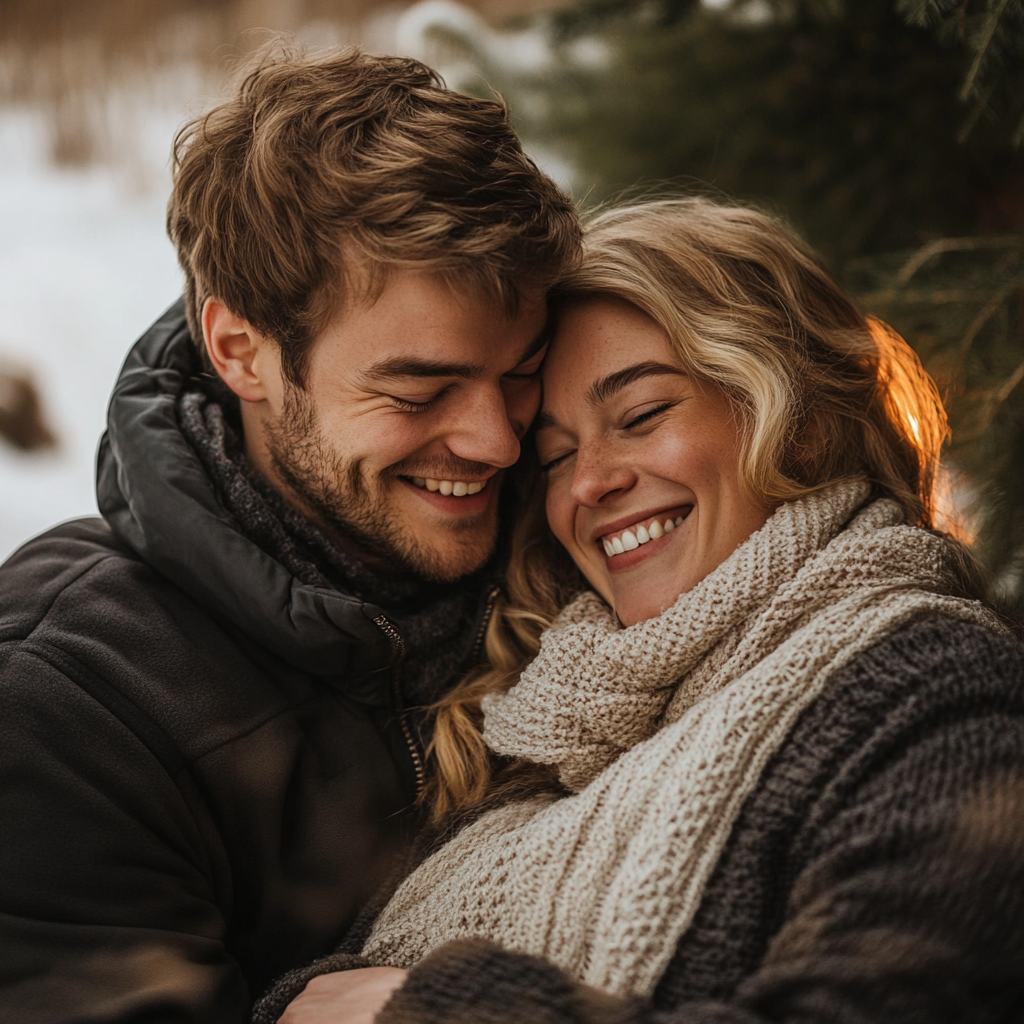 Un couple de femmes enceintes heureux | Source : Midjourney