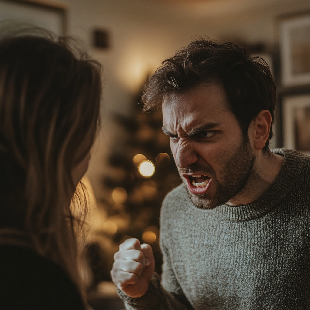 Un homme se disputant avec sa femme | Source : Midjourney