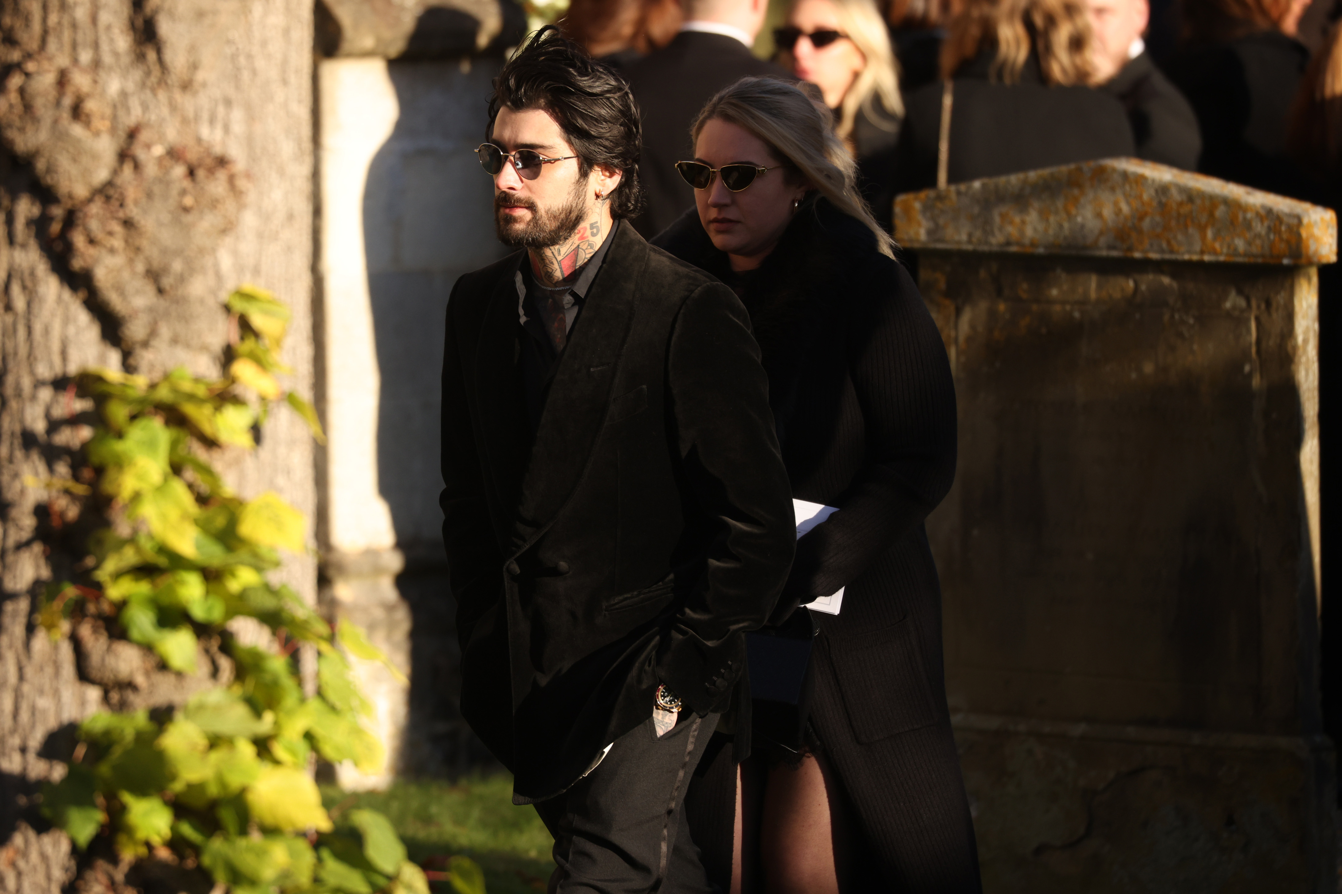 Zayn Malik assiste aux funérailles de Liam Payne à l'église St. Mary le 20 novembre 2024 | Source : Getty Images