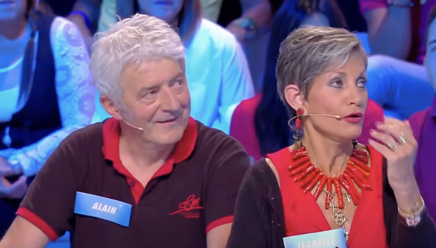 Isabelle Morini-Bosc et Alain | Source : Youtube