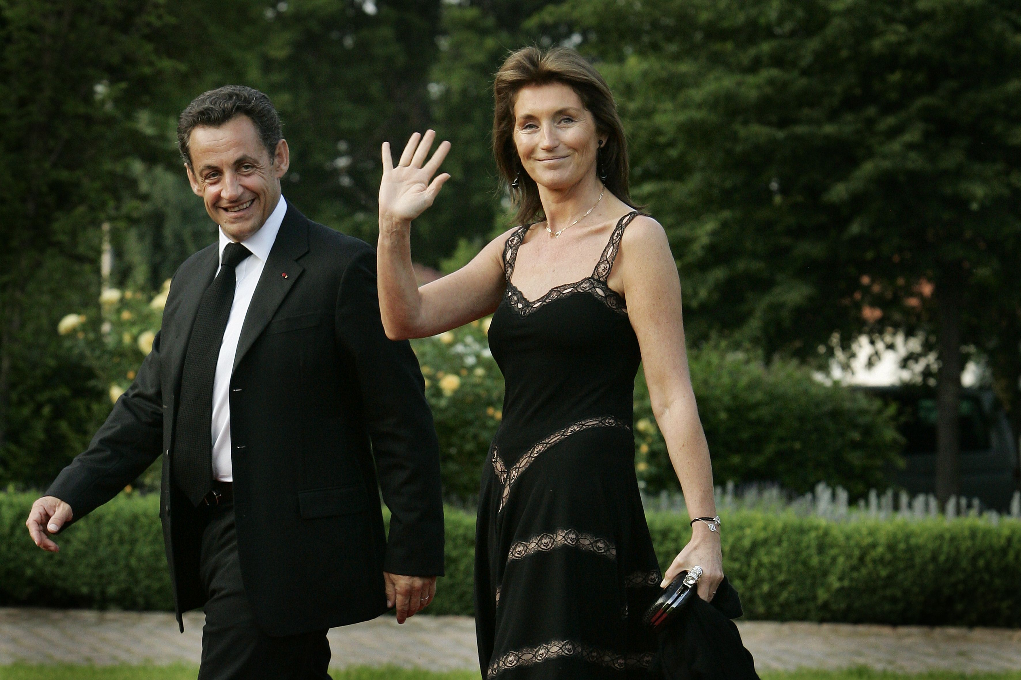 Nicolas Sarkozy et son ex-femme Cécilia Attias. l Source : Getty Images