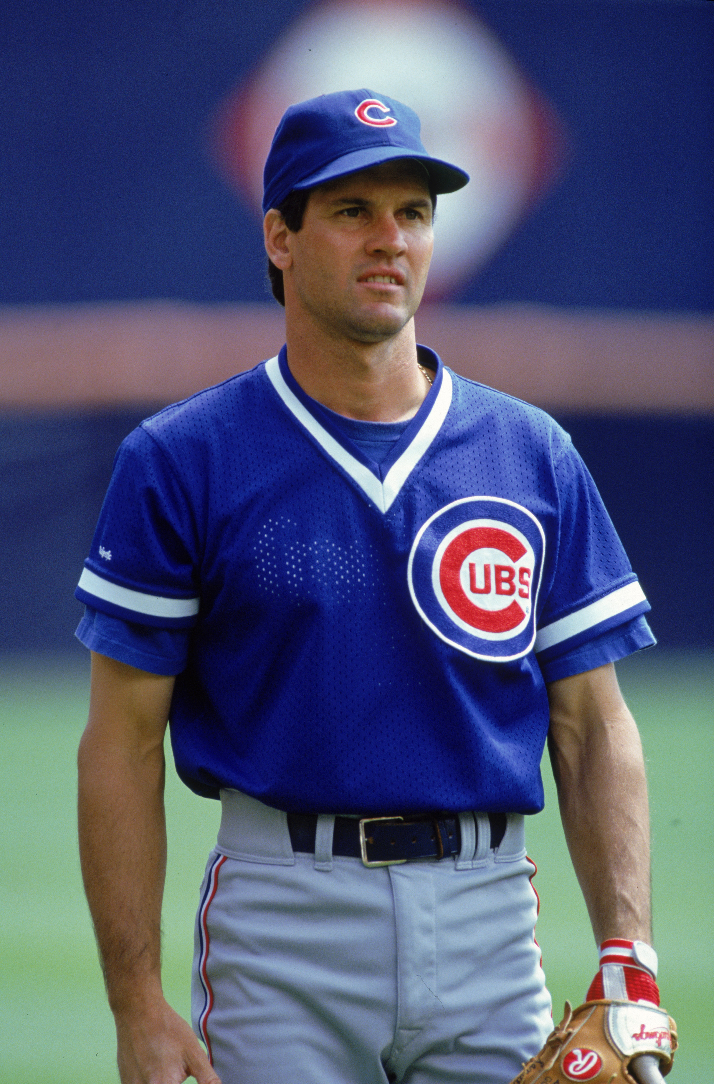 Ryne Sandberg de l'équipe de Wrigley Field pendant ses années de jeu de 1982 à 1997. | Source : Getty Images