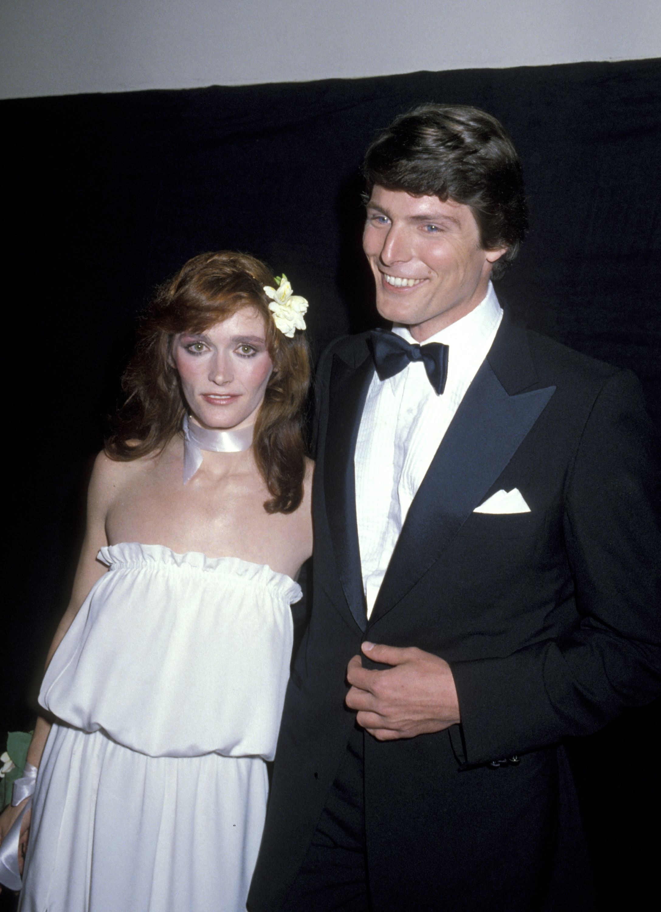 Margot Kidder et Christopher Reeve lors de la première présidentielle de "Superman" à Washington, DC - 10 décembre 1978 au JFK Center for the Performing Arts, Eisenhower Theatre à Washington, DC, États-Unis. | Photo : Getty Images