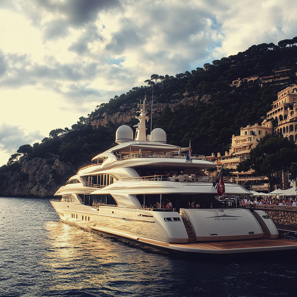 Un yacht de luxe | Source : Midjourney