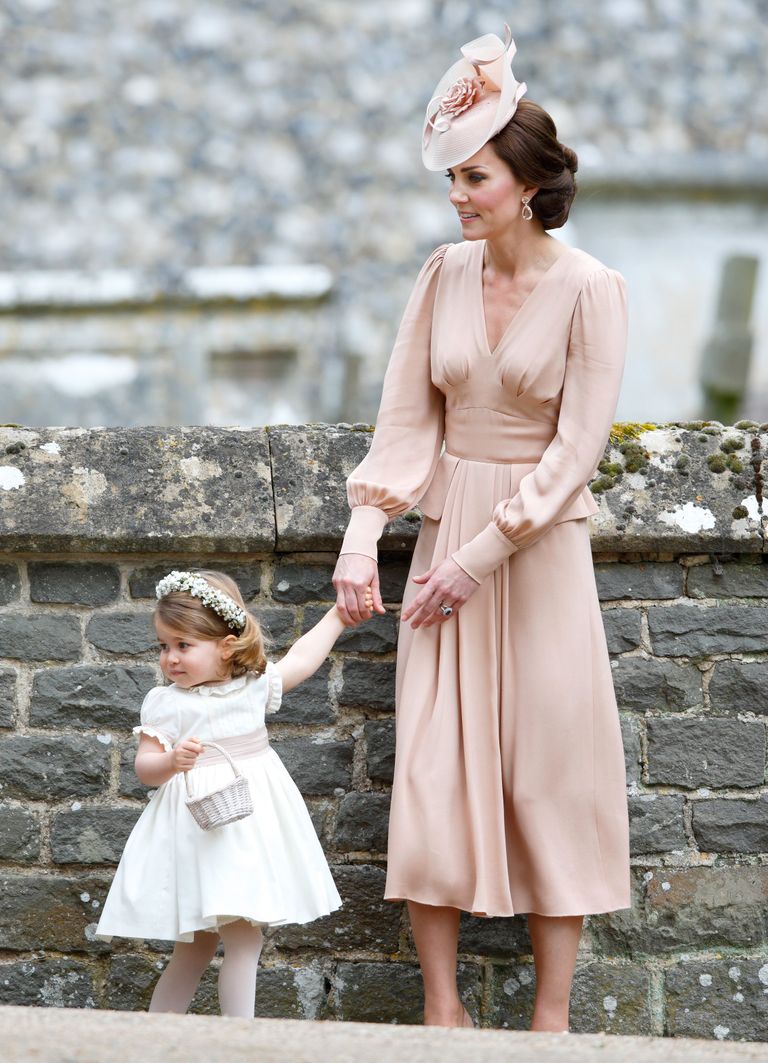 La princesse Charlotte et Kate Middleton à Englefield, en 2019. | Source : Getty Images