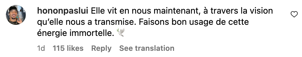Commentaire d'internaute sur la disparition de Yanary Befort | Source : capture Instagram@_yanoubefort_