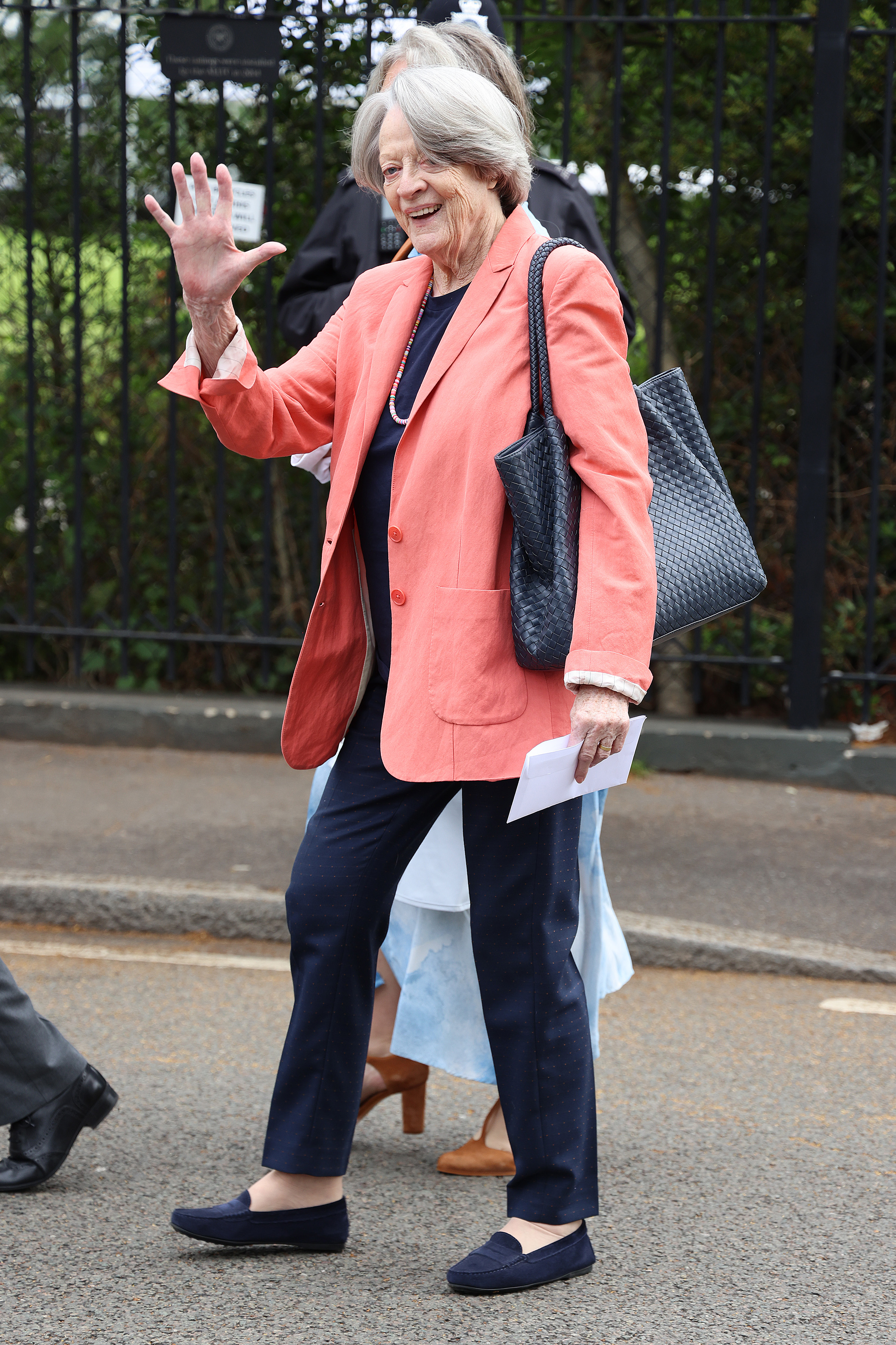 Maggie Smith assiste à la journée finale des dames du tournoi de tennis Wimbledon Championships, le 10 juillet 2021, à Londres, en Angleterre. | Source : Getty Images