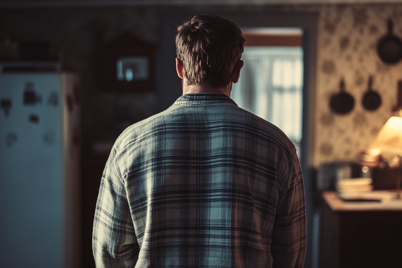 Un homme dans une maison | Source : Midjourney