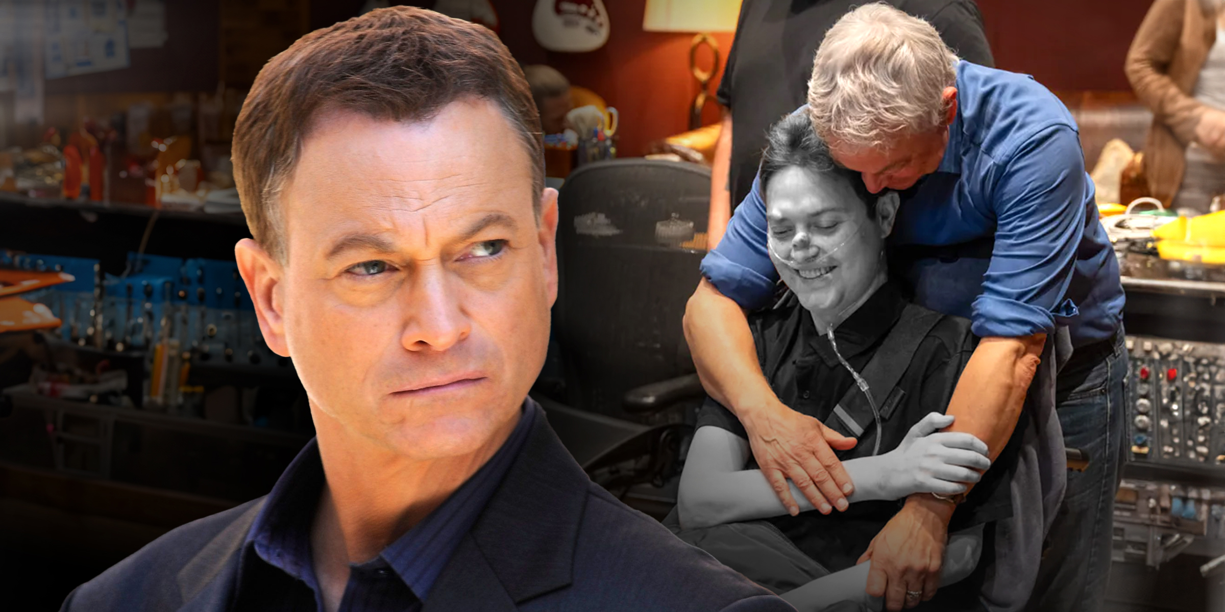 Gary Sinise | Gary et Mac Sinise | Source : Getty Images | Twitter/PageSix